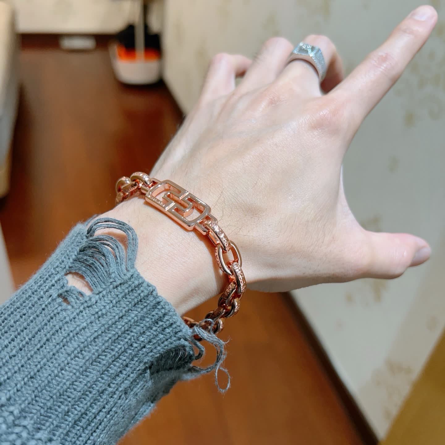 Bvlgari Rose Gold Bracelet