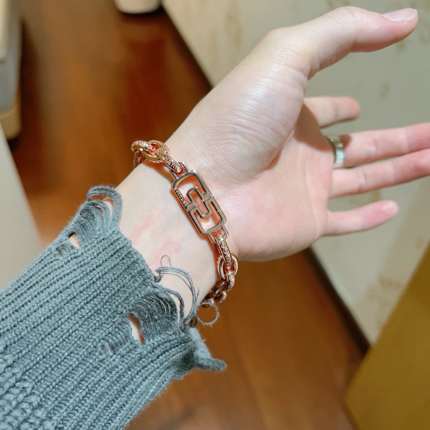 Bvlgari Rose Gold Bracelet