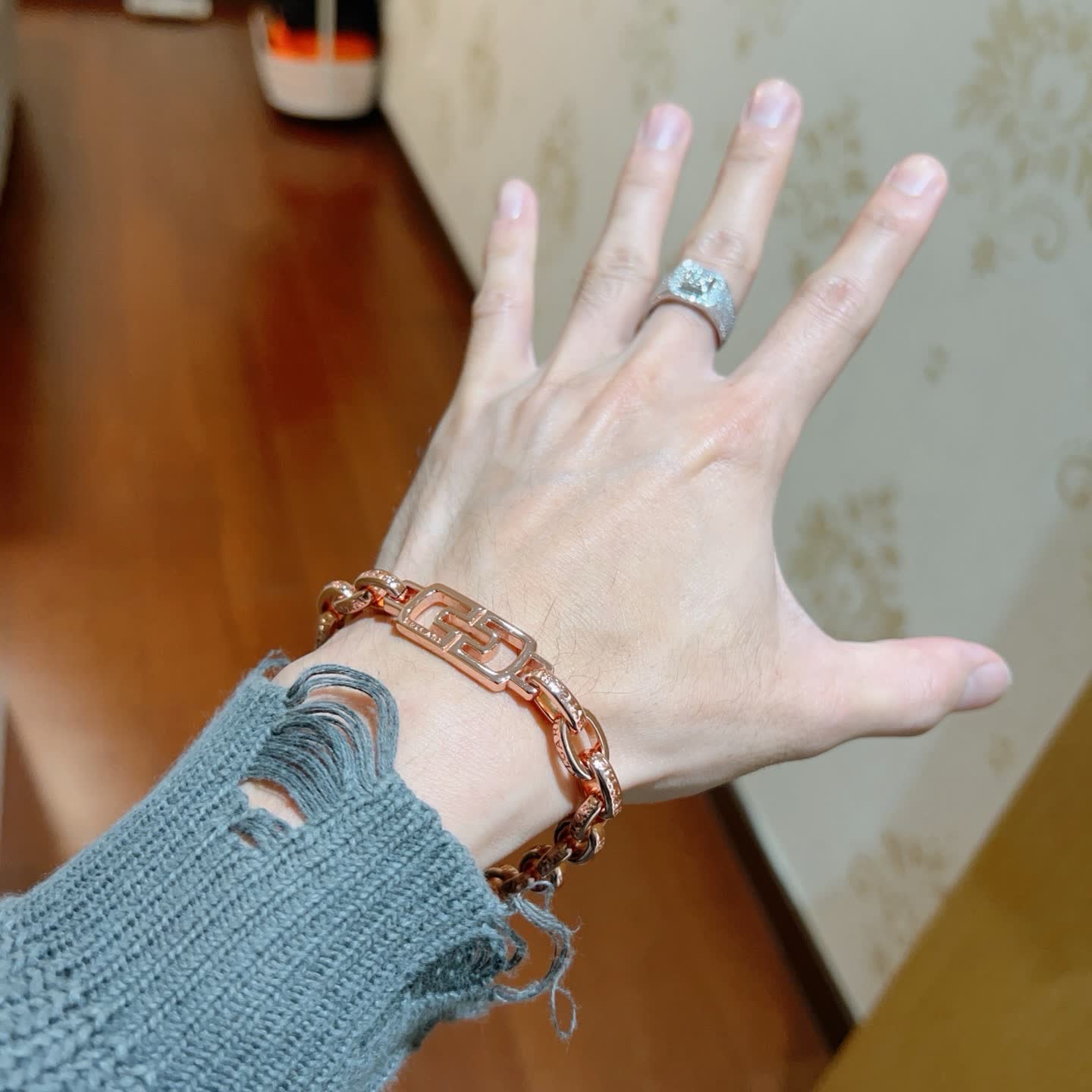 Bvlgari Rose Gold Bracelet