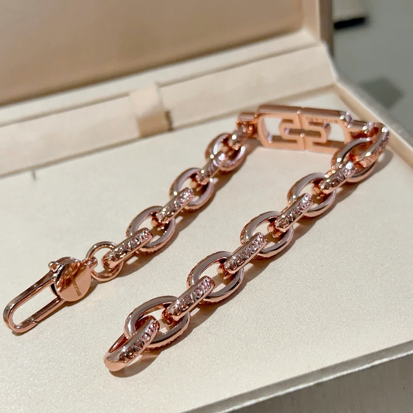 Bvlgari Rose Gold Bracelet