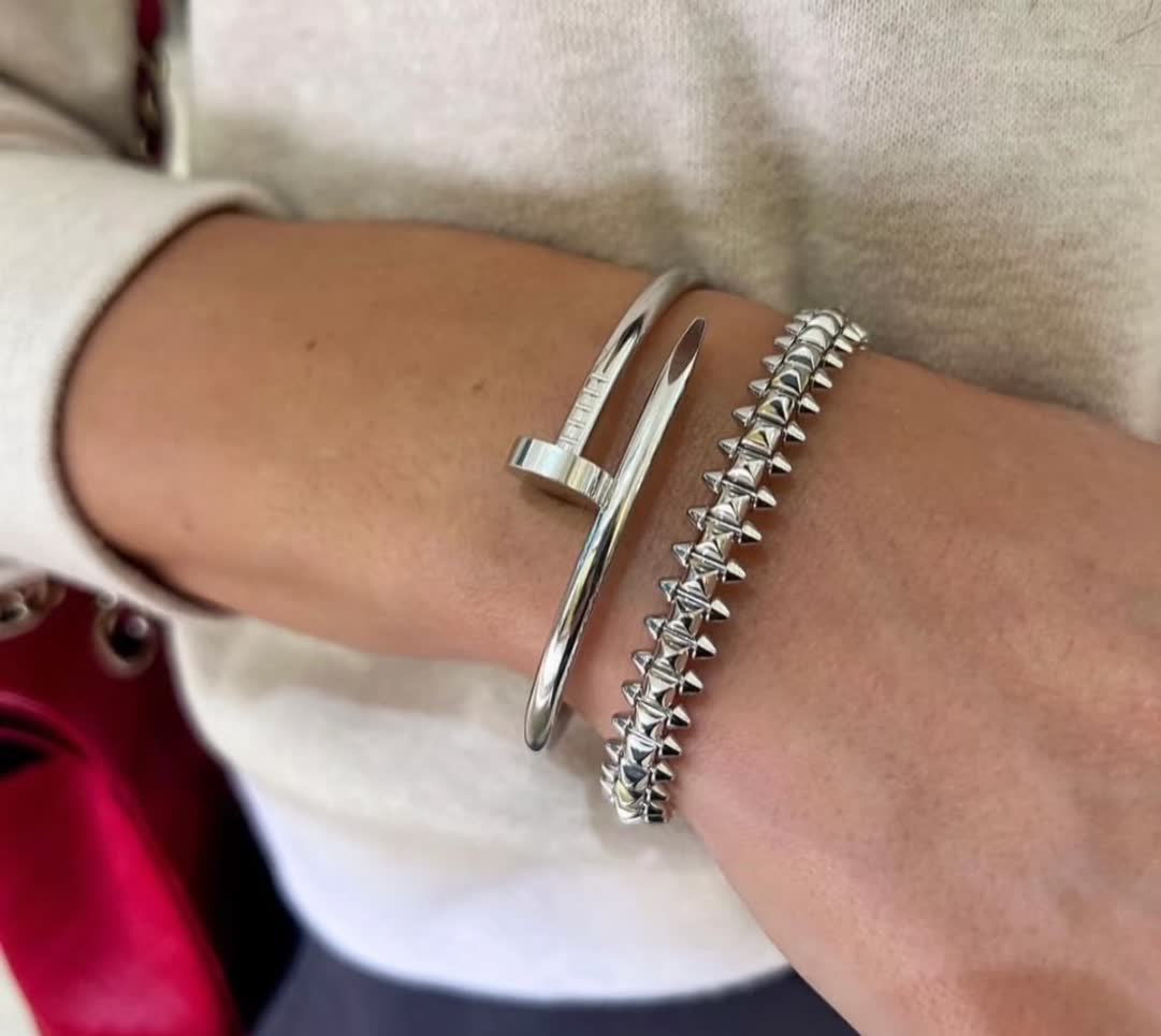 Cartier Silver Spike Bracelet Cartier Silver Spike Bracelet