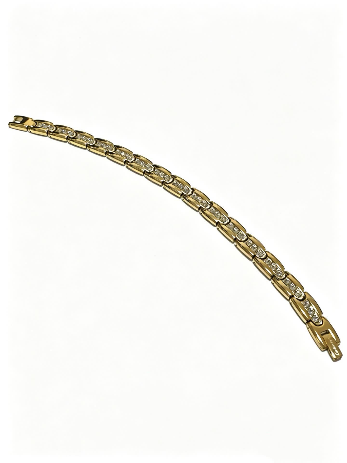 Cartier Gold Diamond Bracelet
