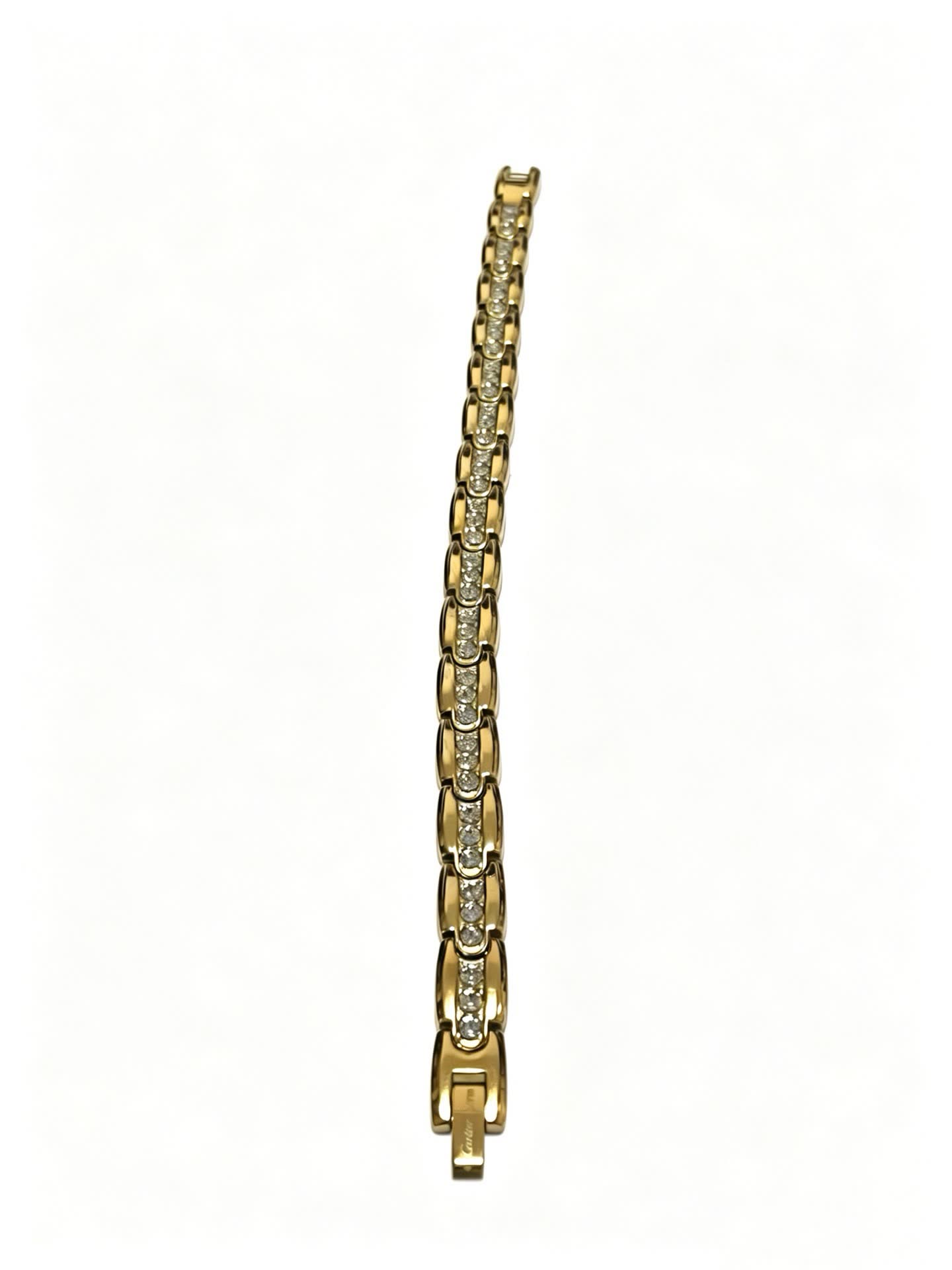 Cartier Gold Diamond Bracelet