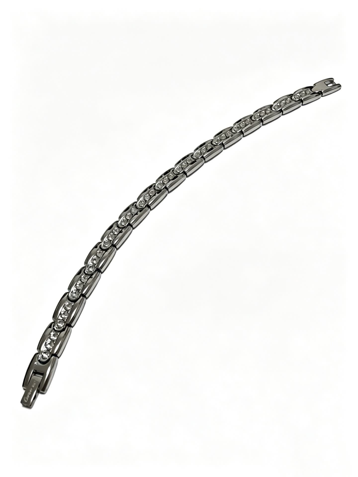 Cartier Elegant Gold and Silver Diamond Bracelets Set