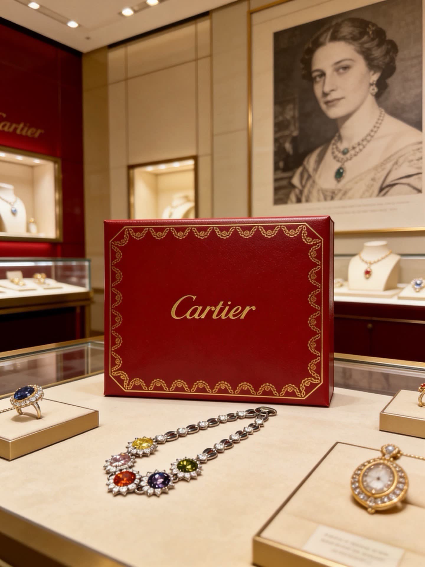 Cartier Multicolored Gemstone Bracelet