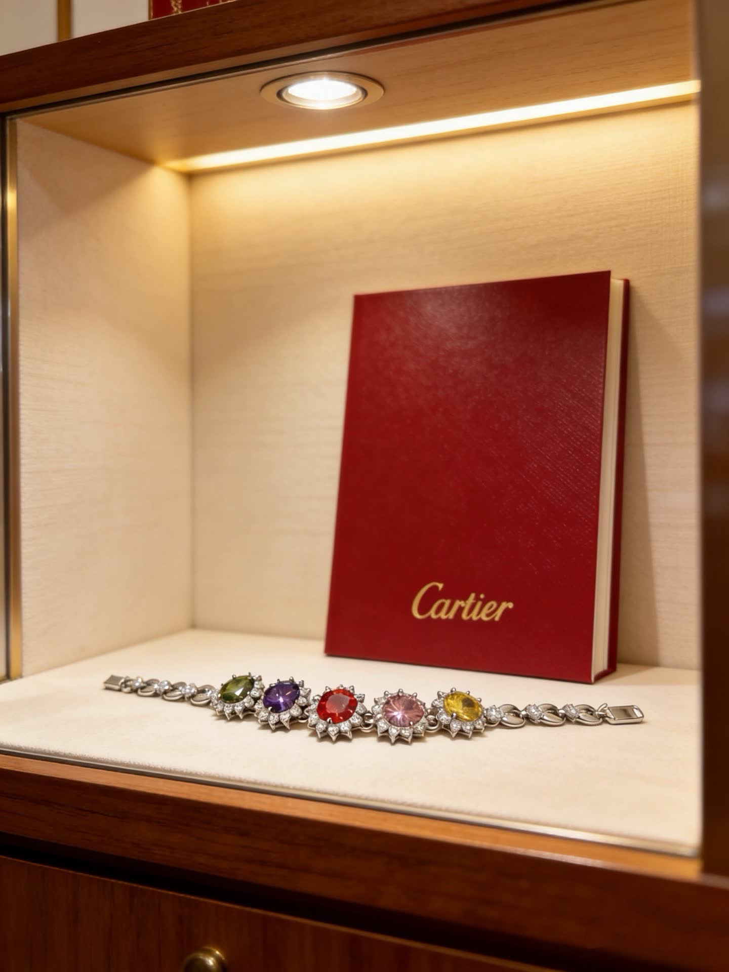 Cartier Multicolored Gemstone Bracelet