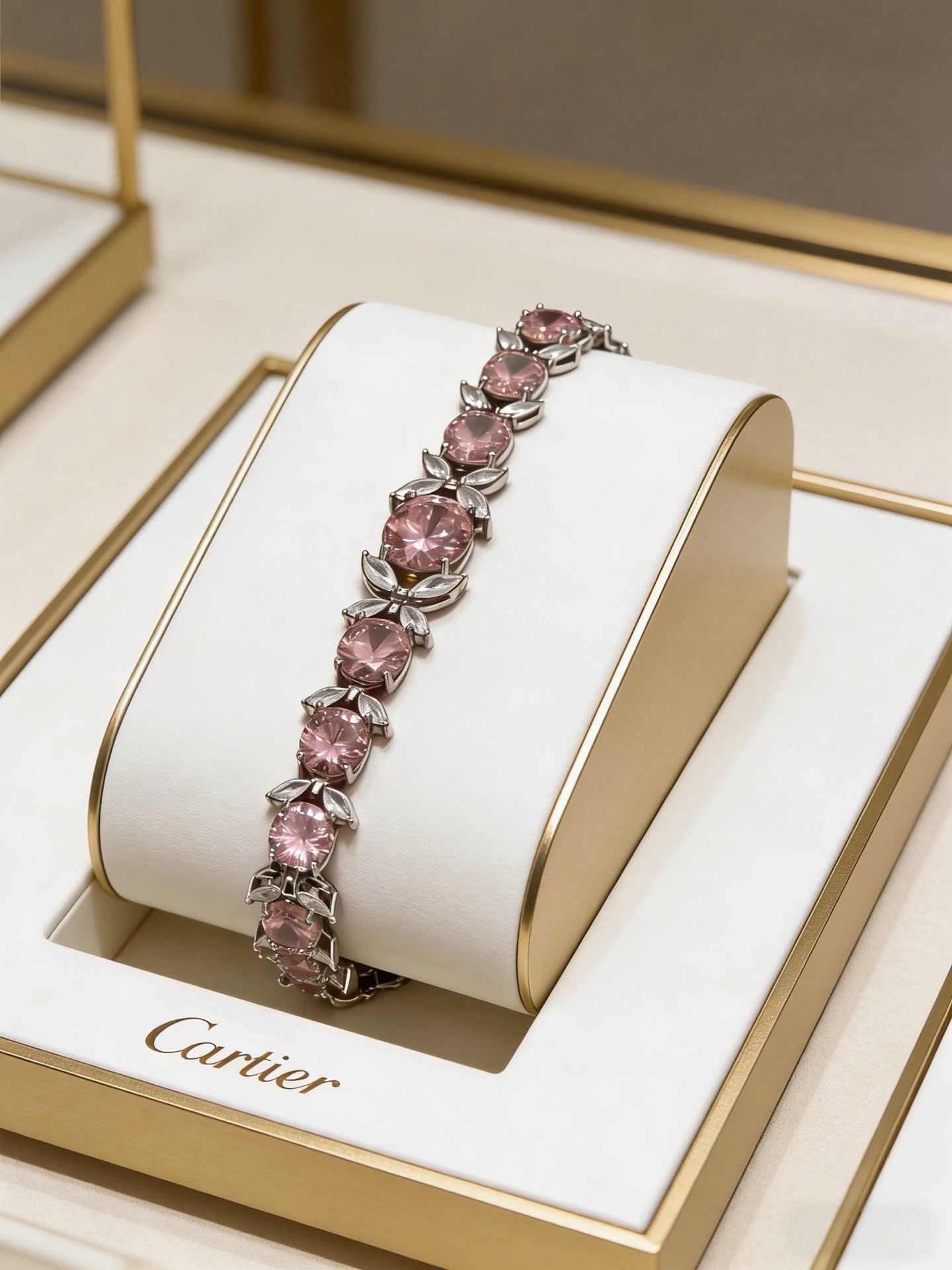 Cartier Pink Diamond Bracelet