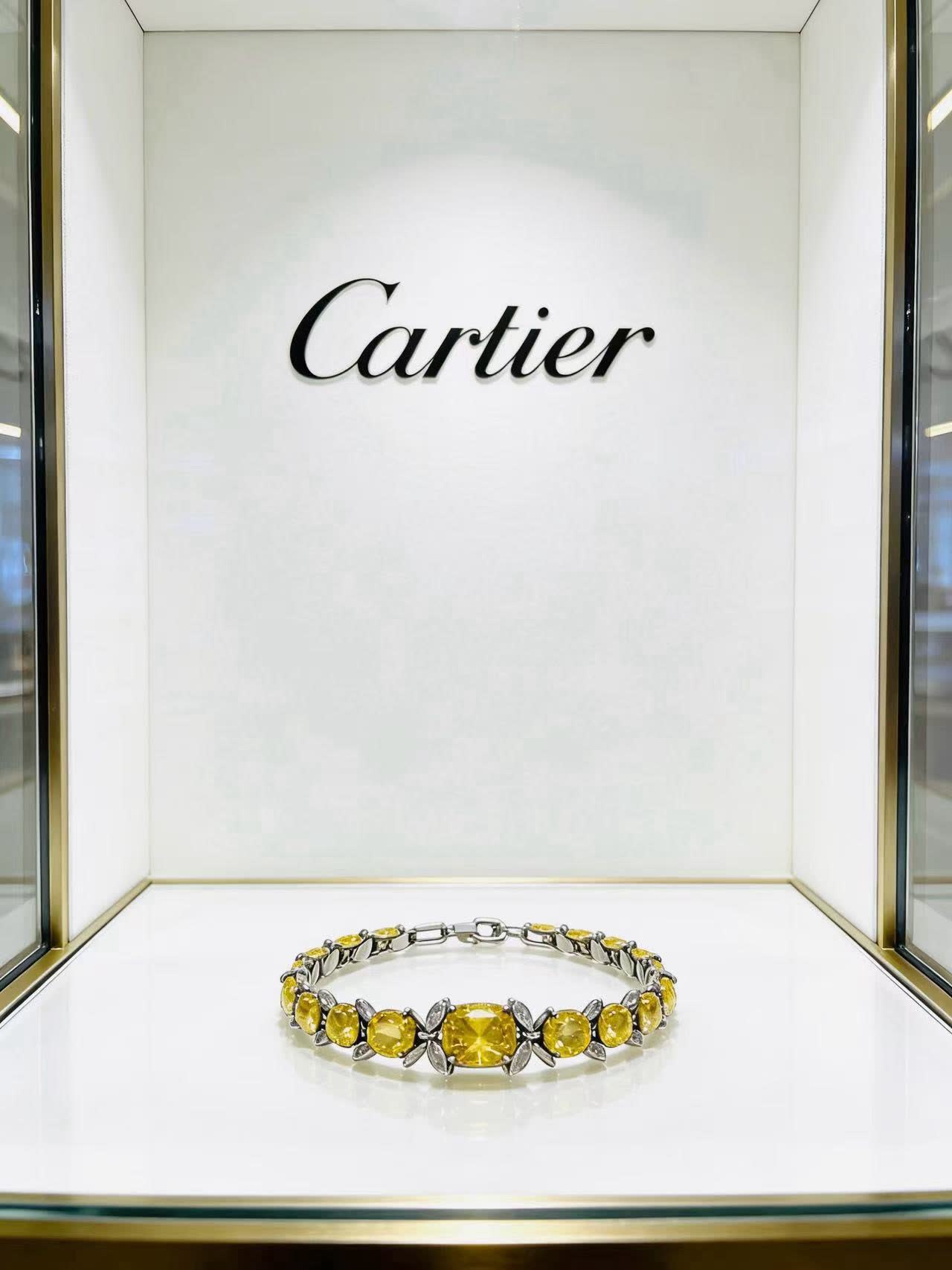Cartier Yellow Diamond Bracelet Cartier Yellow Diamond Bracelet