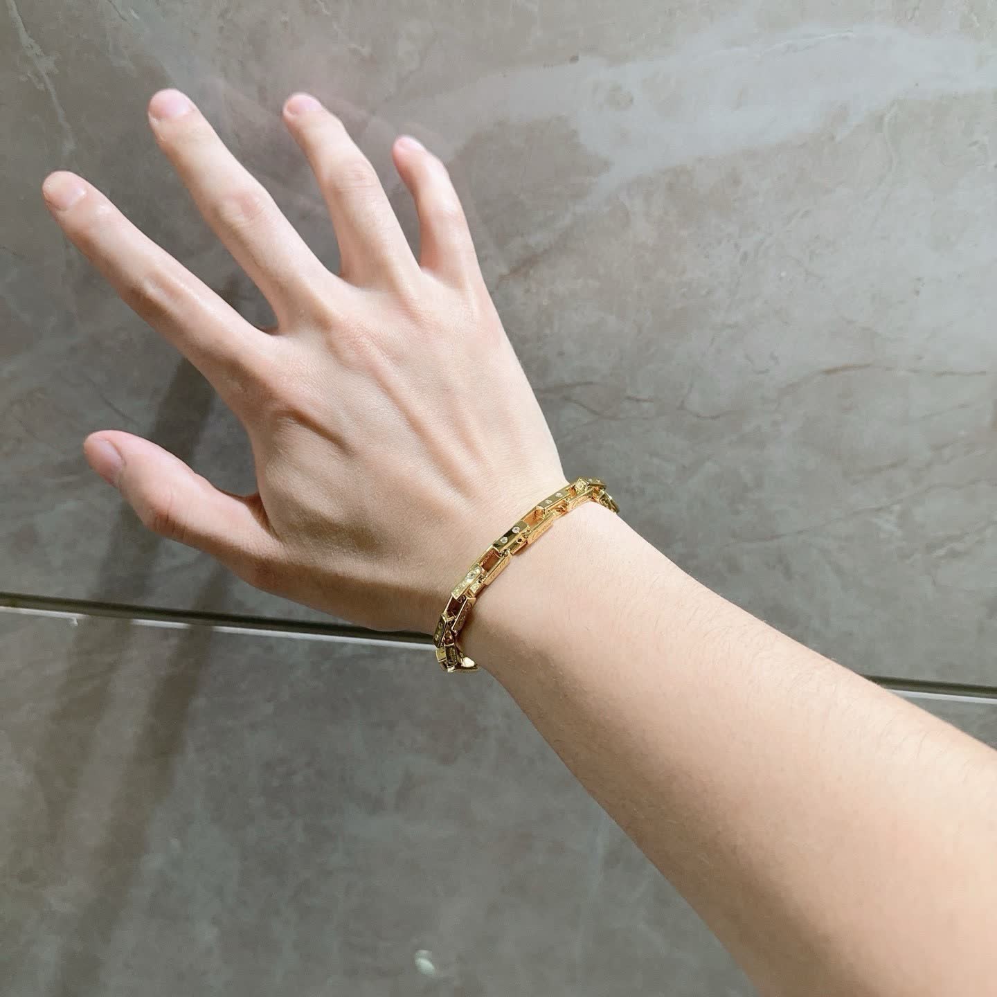 Cartier 18K Yellow Gold Diamond Bracelet