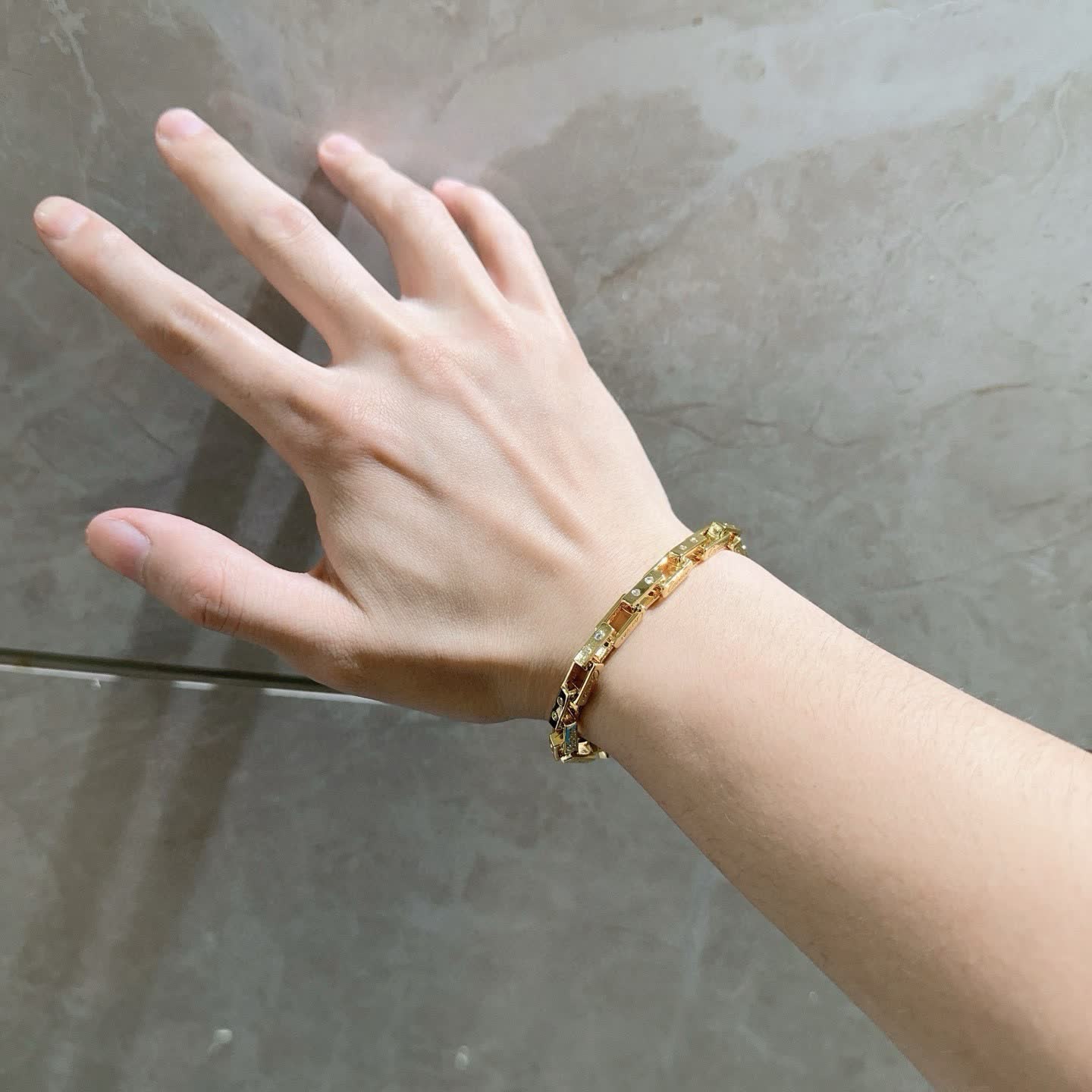 Cartier 18K Yellow Gold Diamond Bracelet