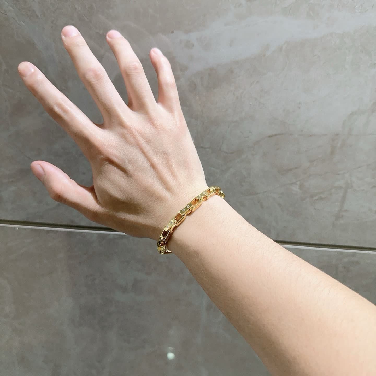 Cartier 18K Yellow Gold Diamond Bracelet