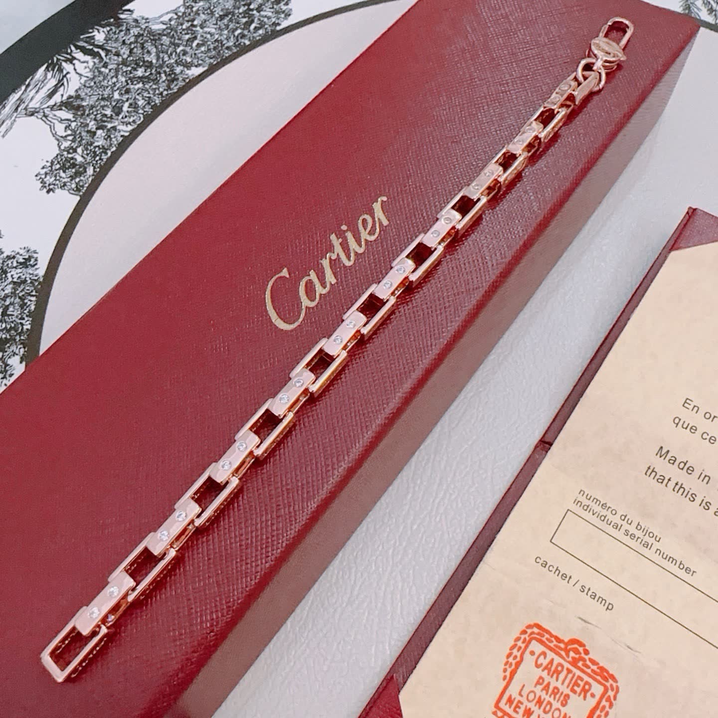 Cartier 18K Gold Bracelet
