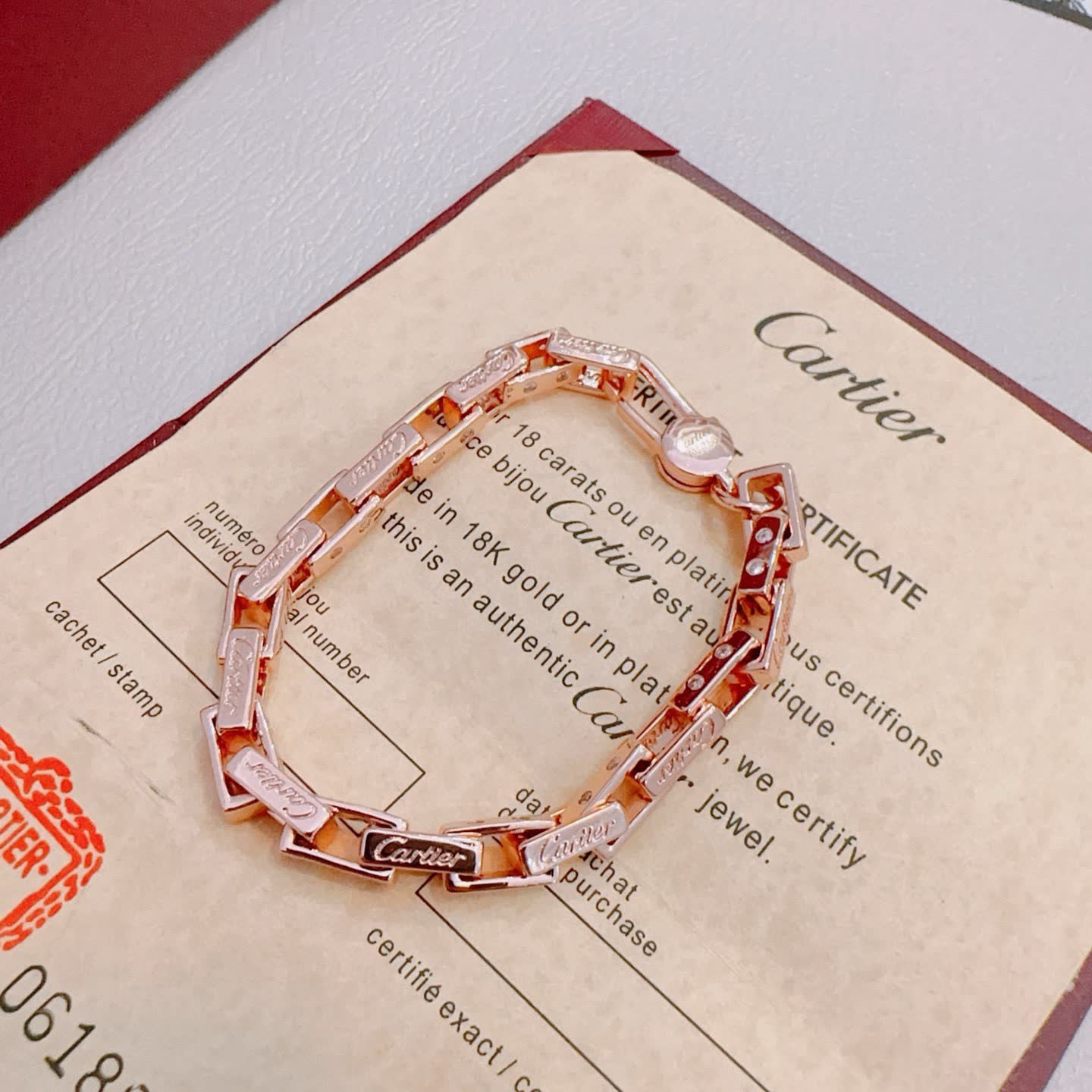 Cartier 18K Gold Bracelet