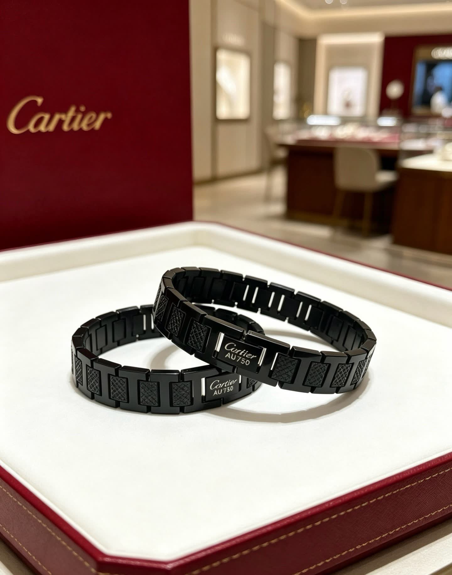 Cartier Black Steel Bracelet Cartier Black Steel Bracelet