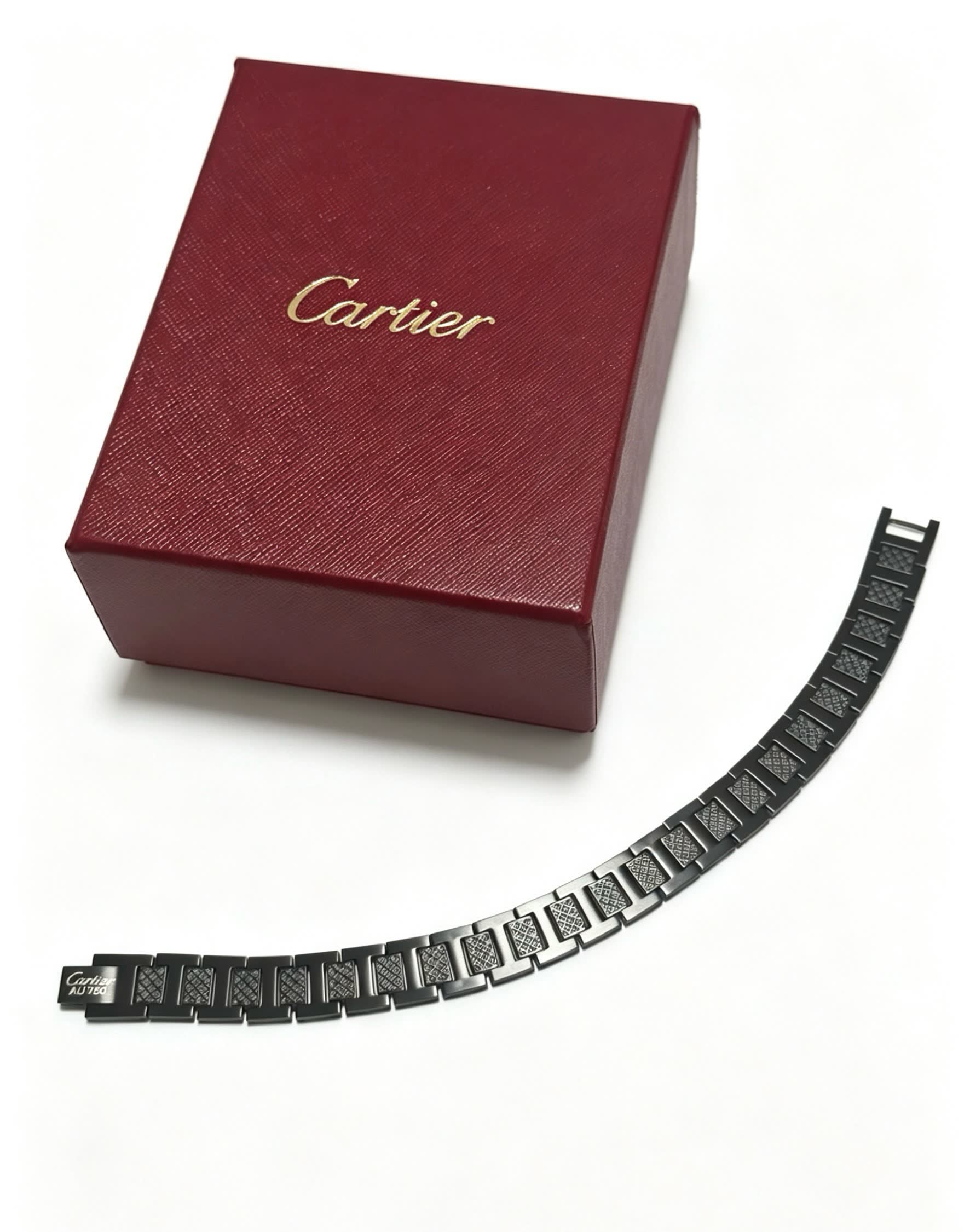 Cartier Black Steel Bracelet