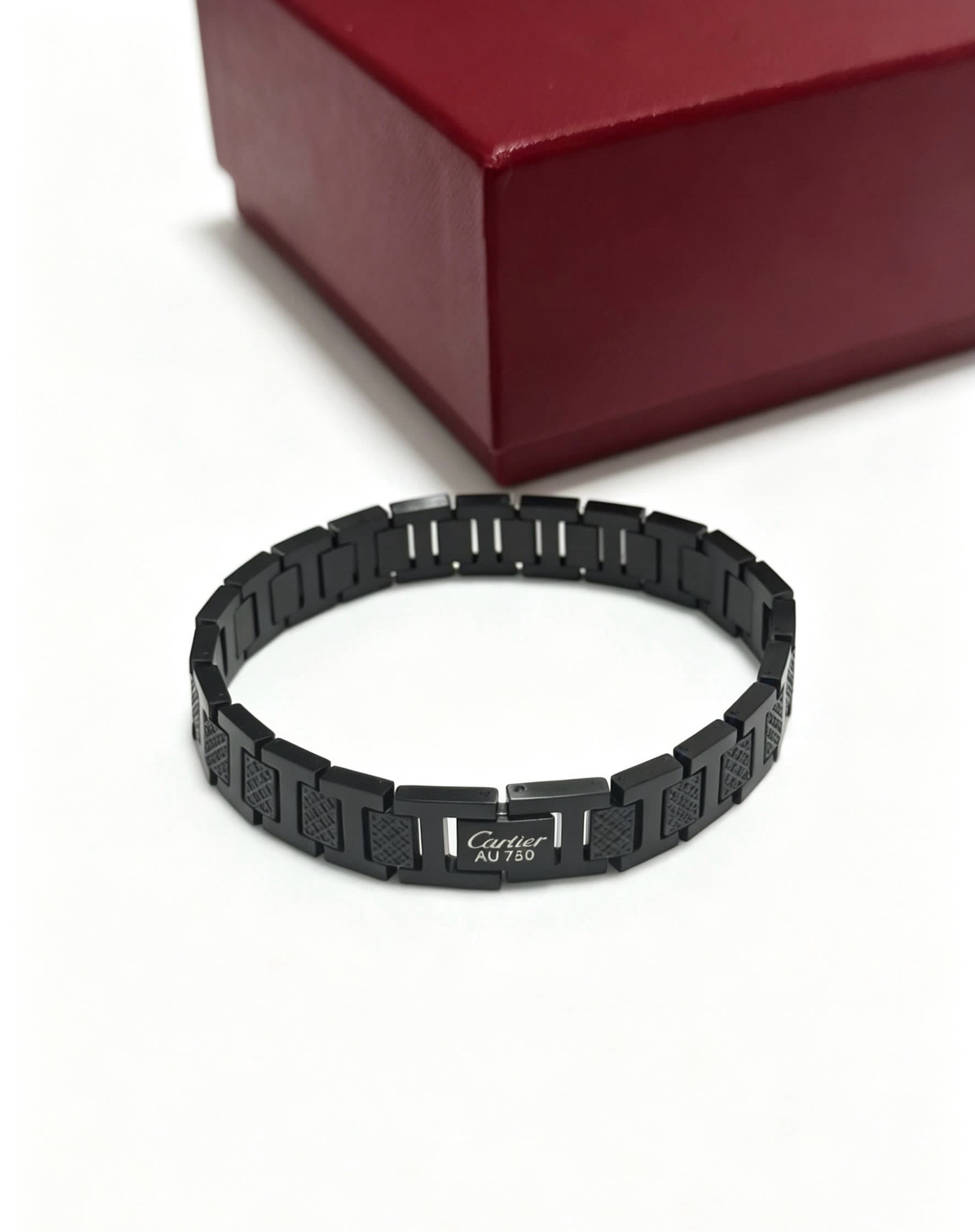 Cartier Black Steel Bracelet