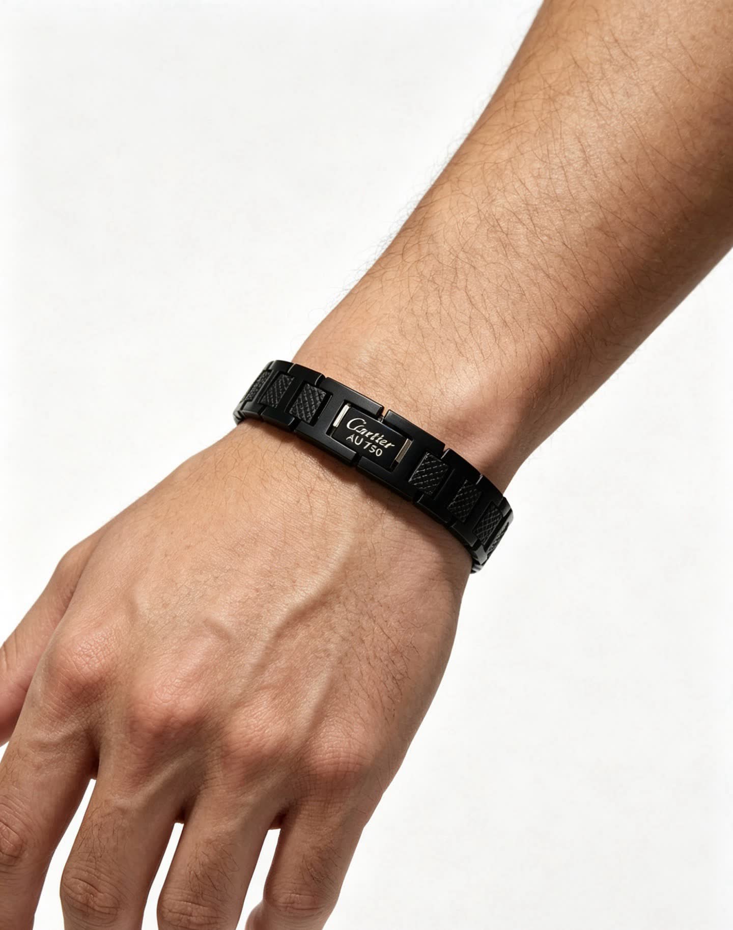 Cartier Black Steel Bracelet