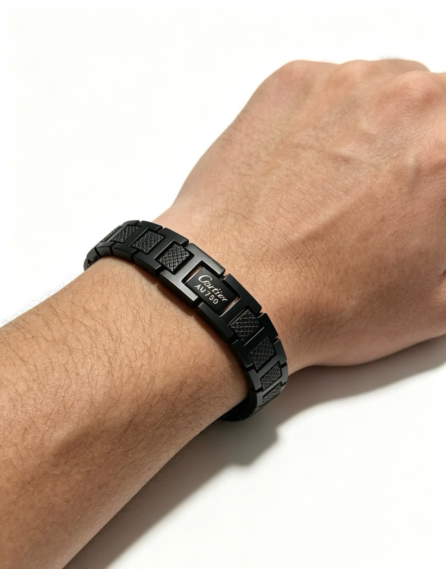 Cartier Black Steel Bracelet