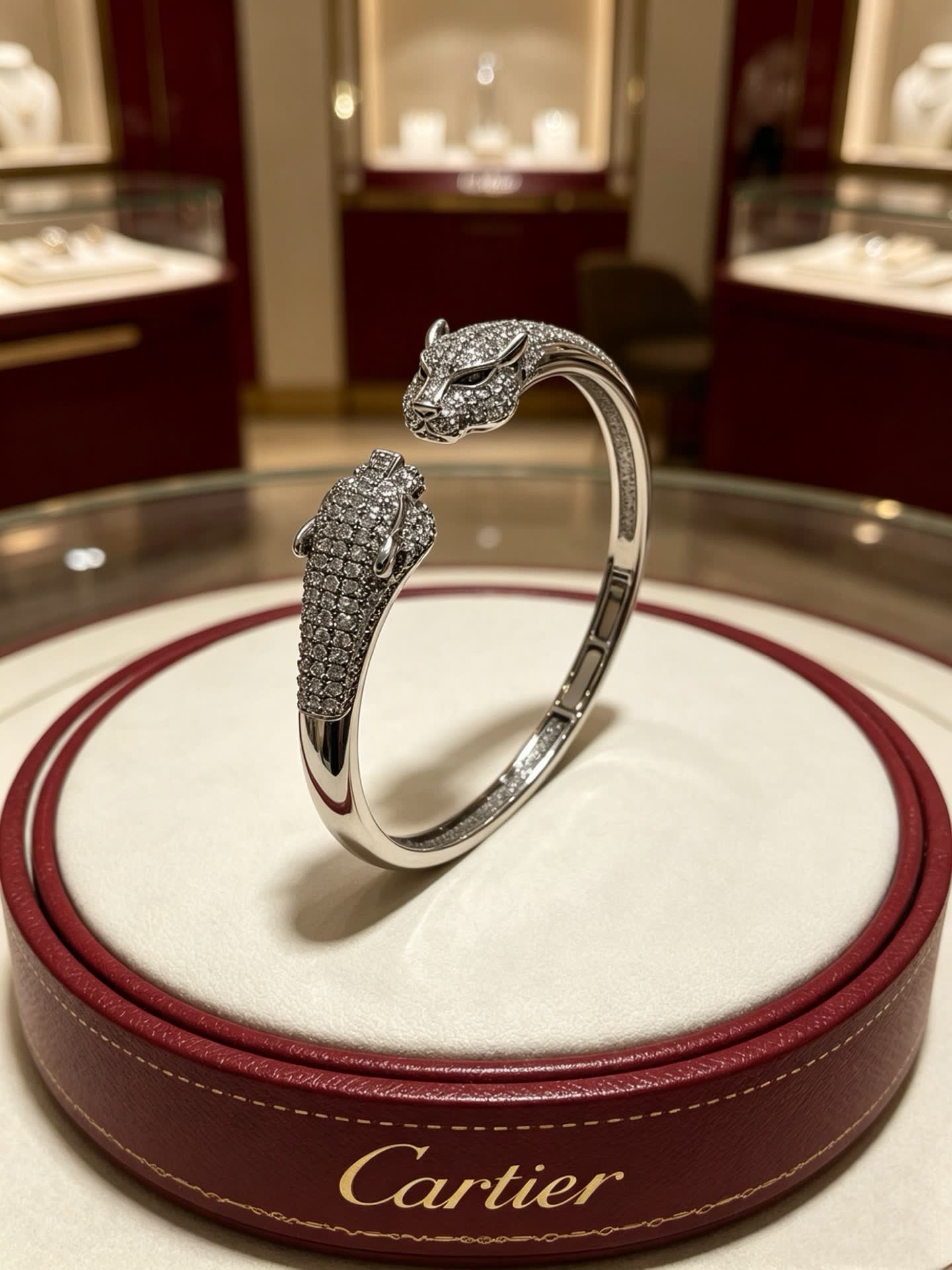 Cartier Panthere de Cartier Bangle Bracelet