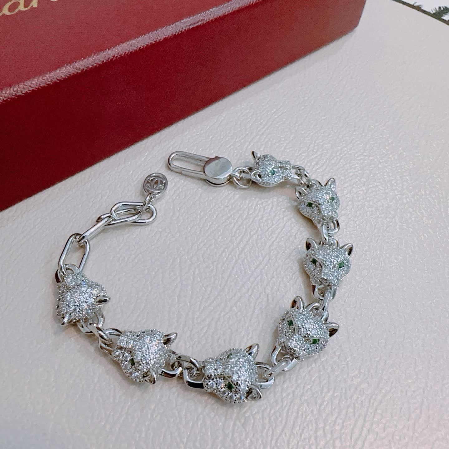 Cartier Silver Panther Bracelet Cartier Silver Panther Bracelet