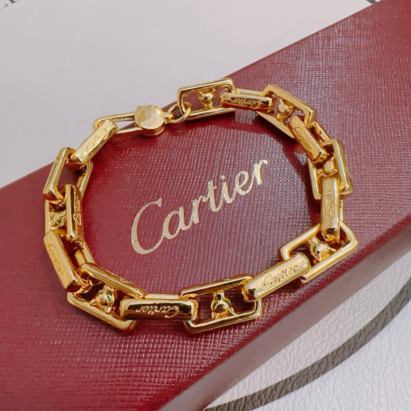 Cartier Gold-Plated Bracelet