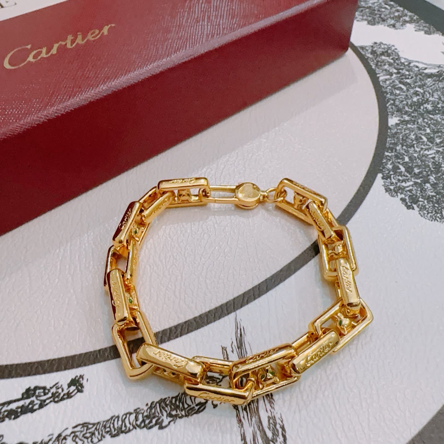 Cartier Gold-Plated Bracelet