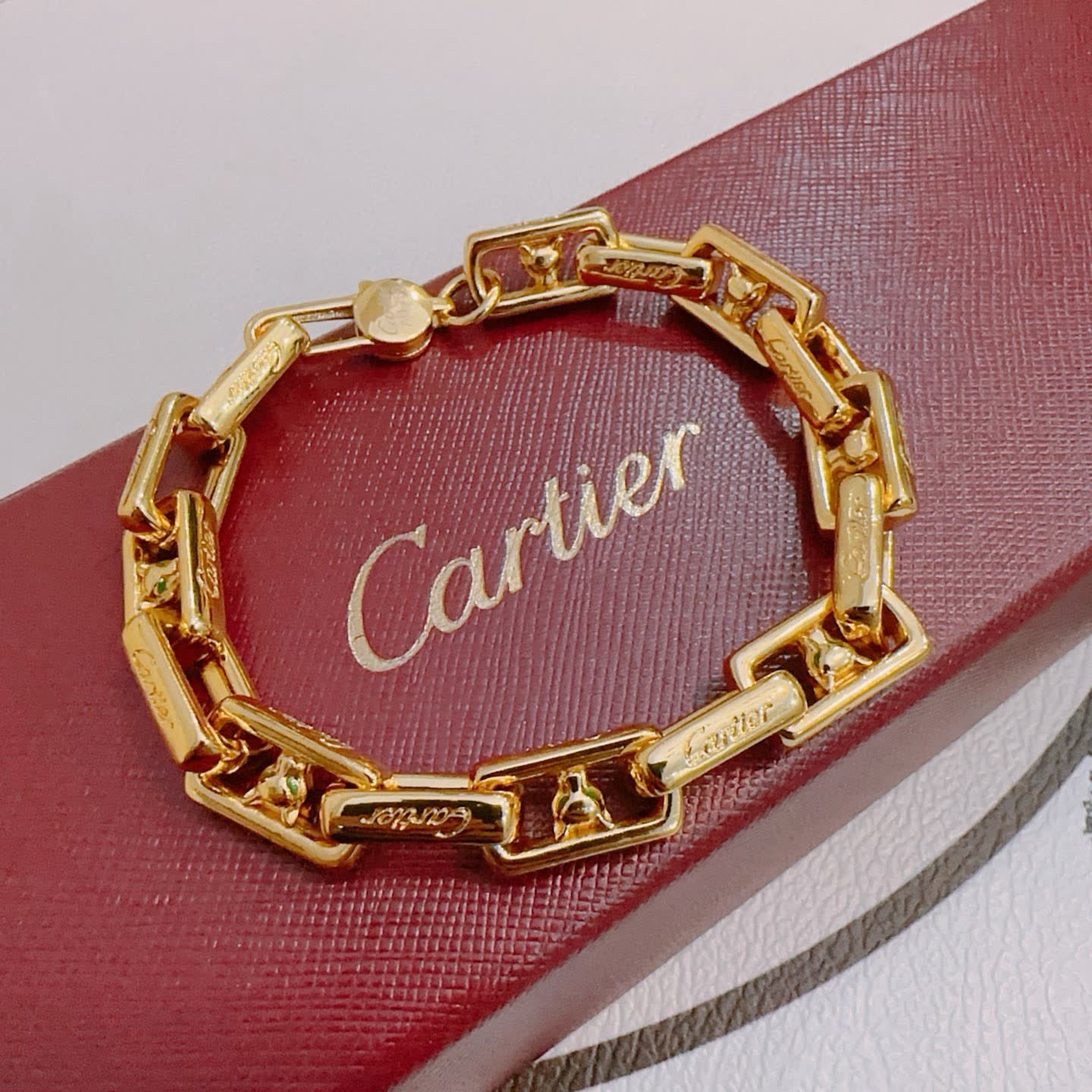Cartier Gold-Plated Bracelet