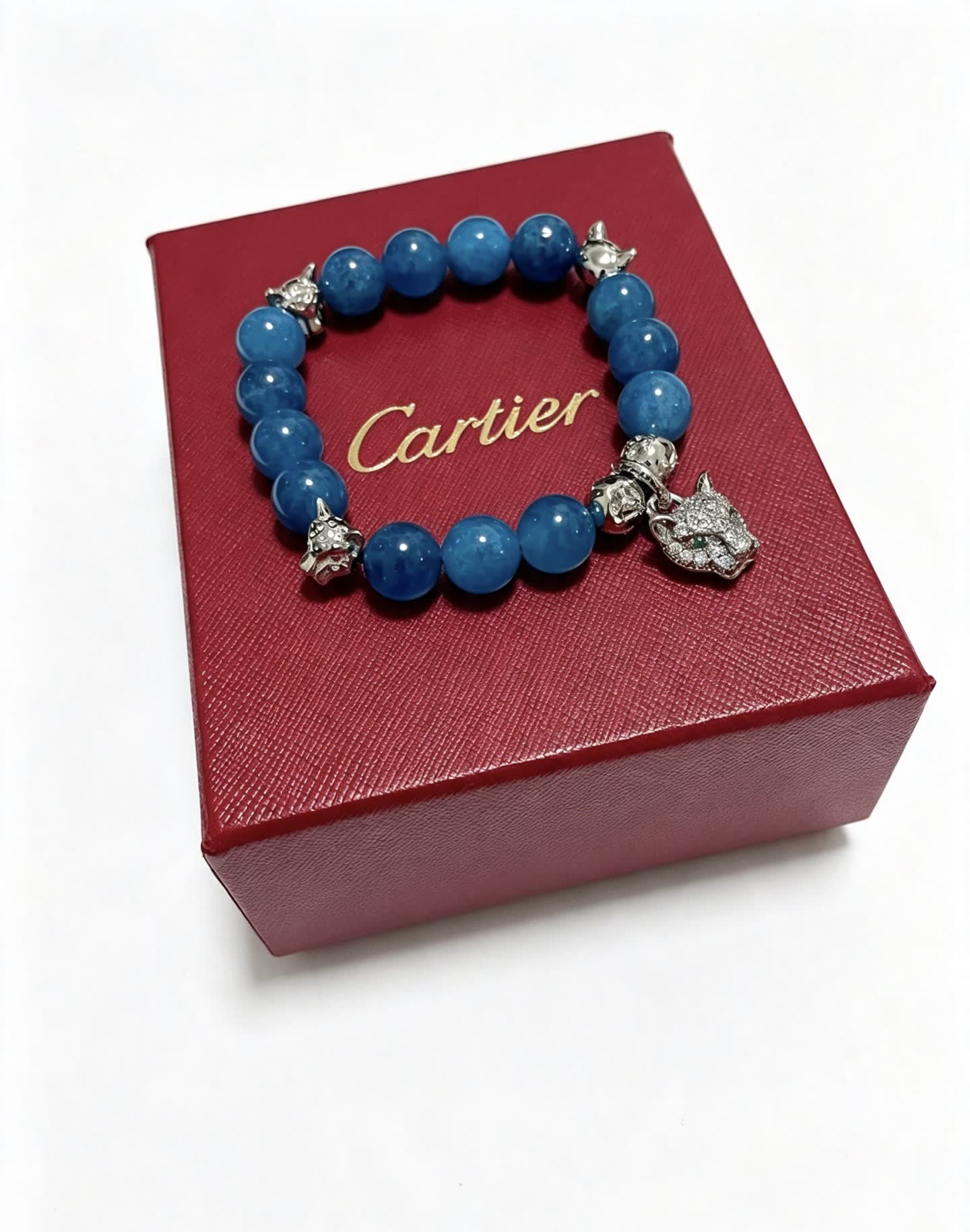 Cartier Panthere de Cartier Blue Beaded Bracelet