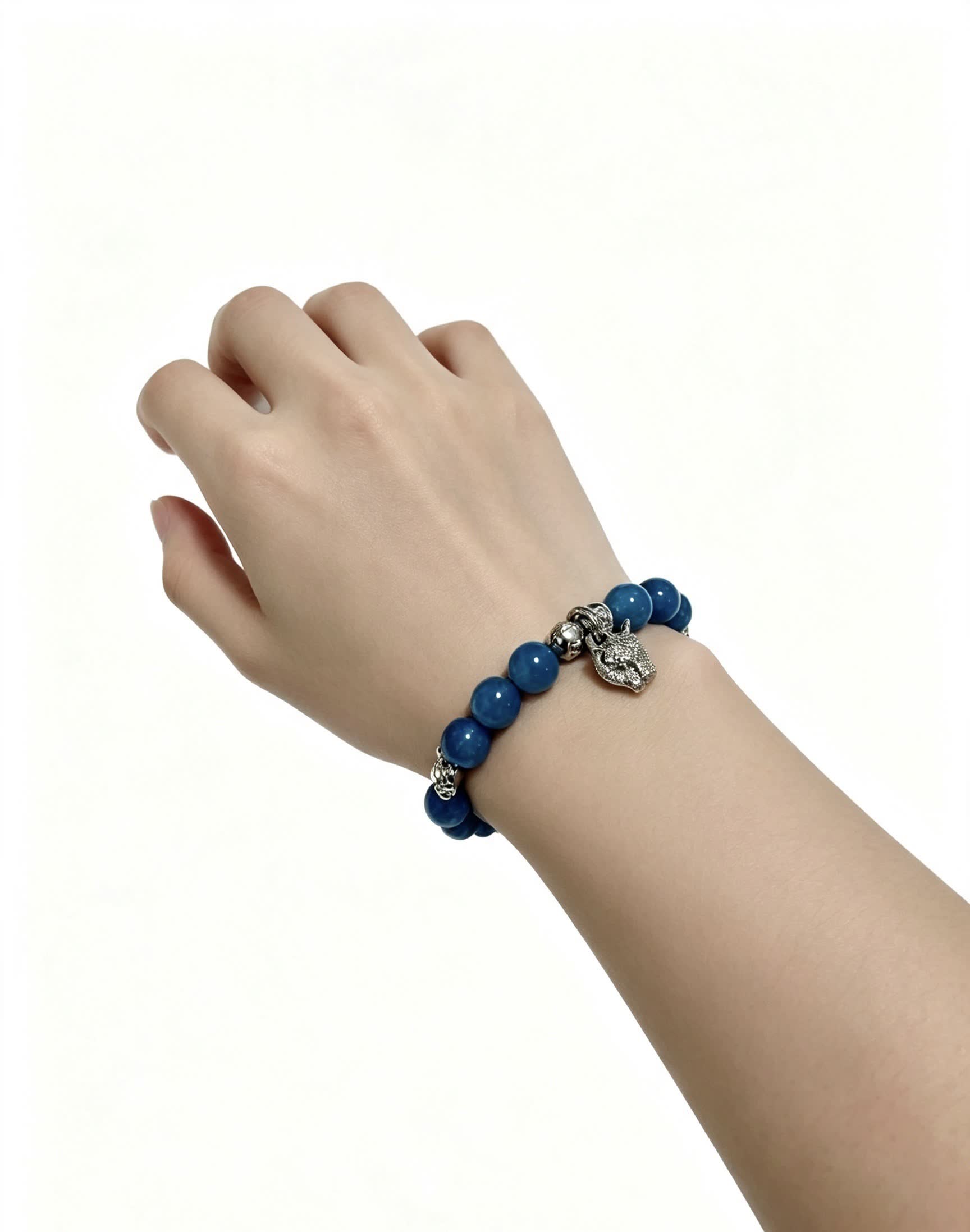 Cartier Panthere de Cartier Blue Beaded Bracelet