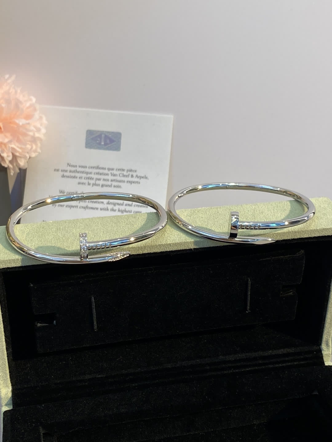 Van Cleef & Arpels Magic Alhambra Bangle Bracelet Van Cleef & Arpels Magic Alhambra Bangle Bracelet