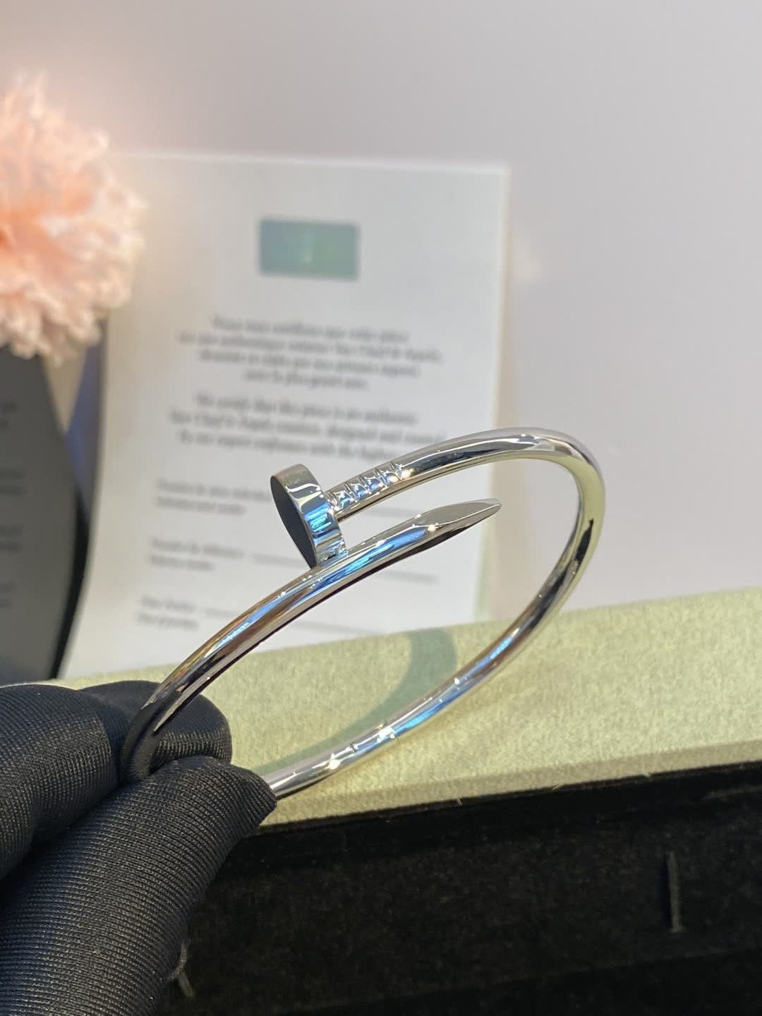 Van Cleef & Arpels Magic Alhambra Bangle Bracelet