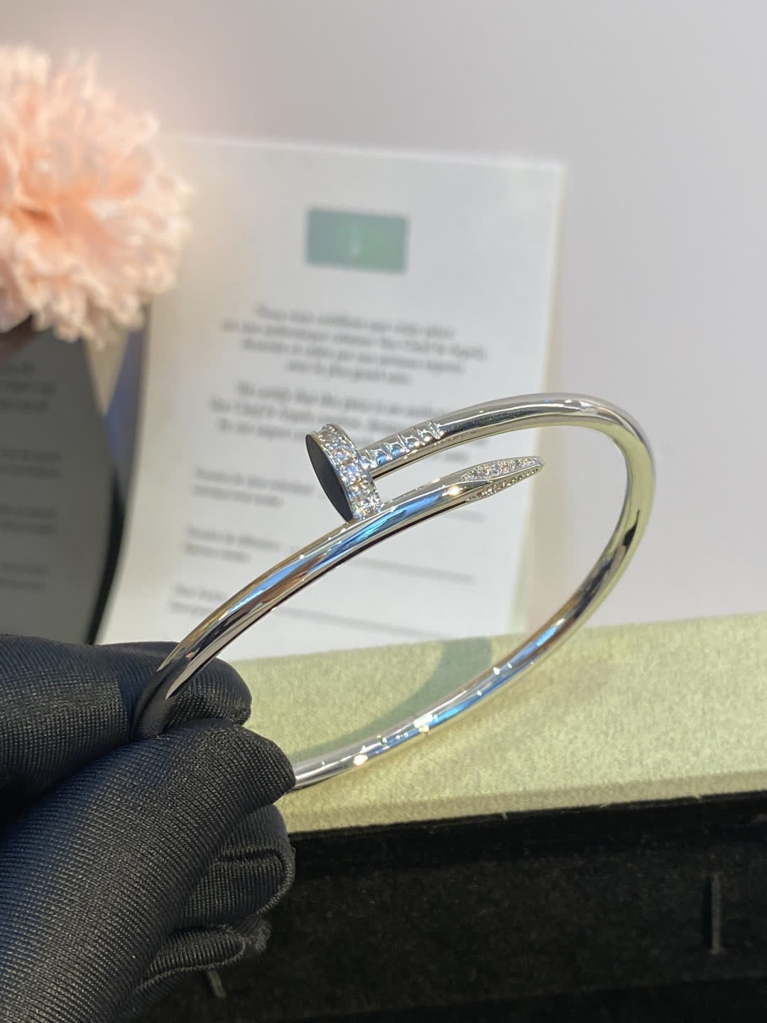 Van Cleef & Arpels Magic Alhambra Bangle Bracelet