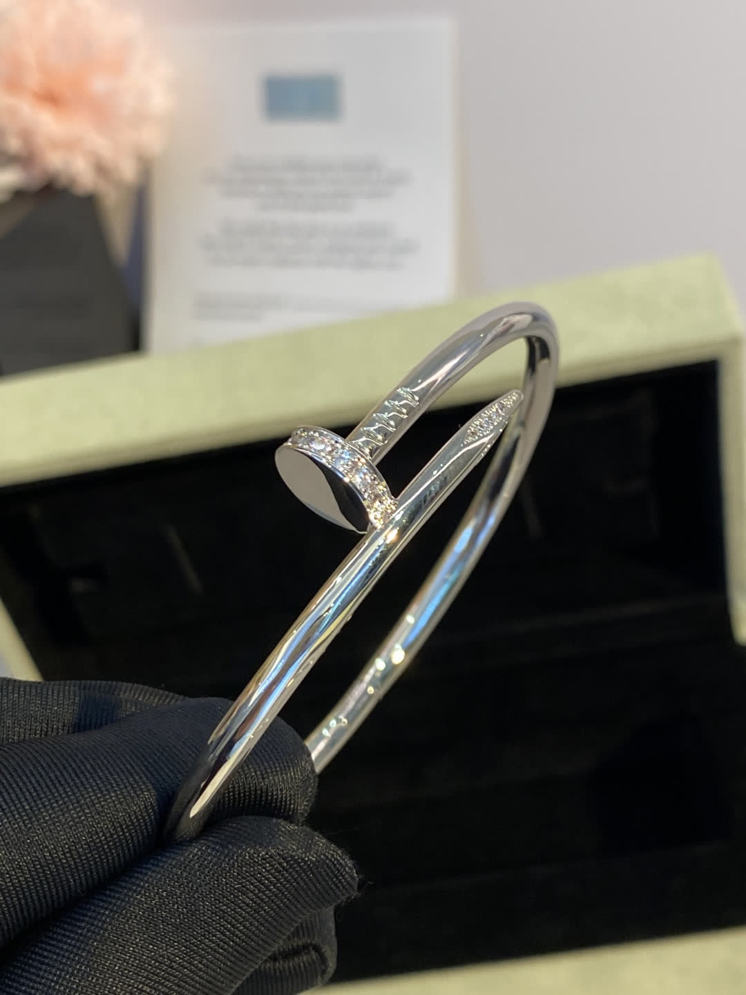 Van Cleef & Arpels Magic Alhambra Bangle Bracelet