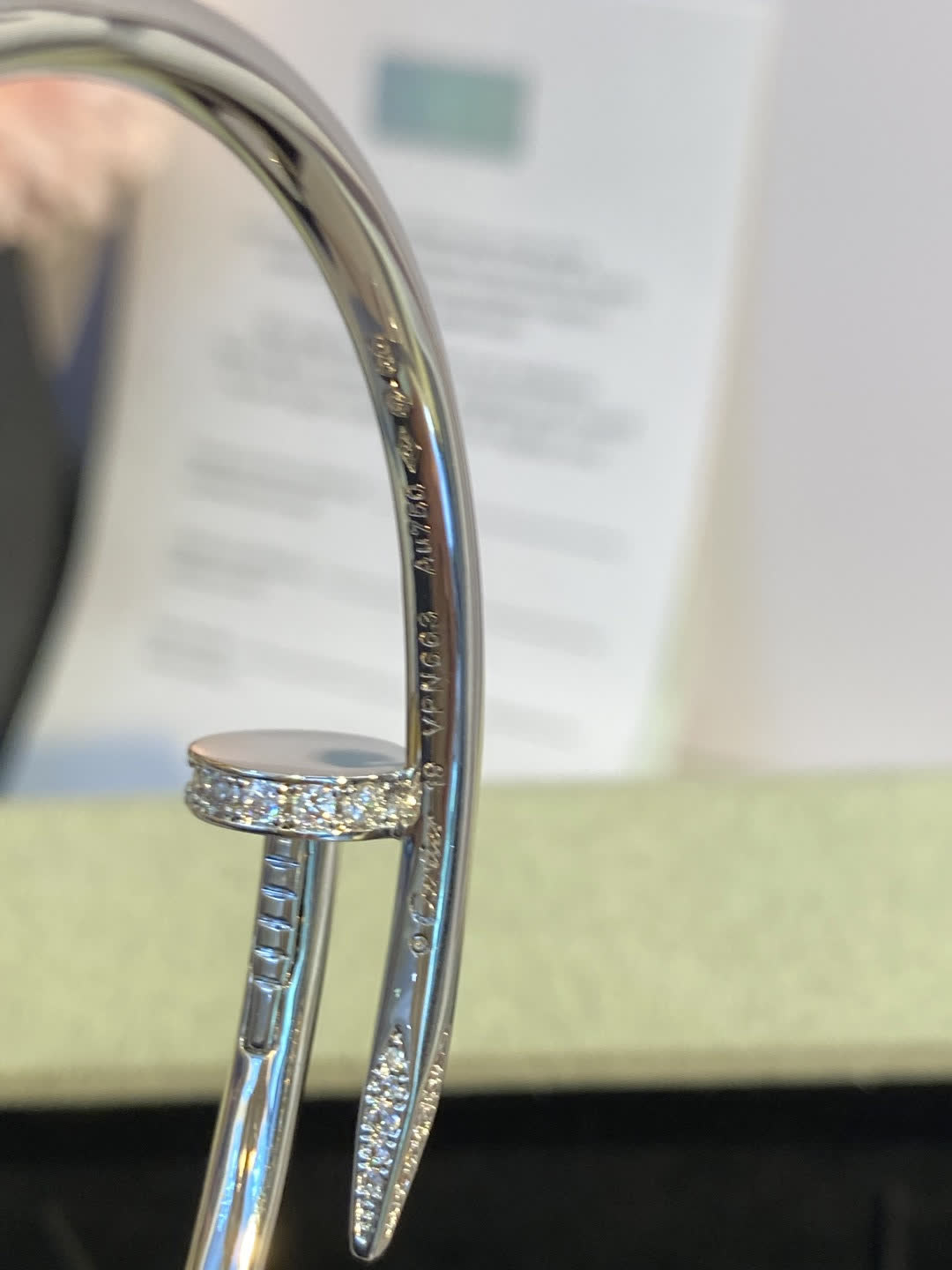 Van Cleef & Arpels Magic Alhambra Bangle Bracelet