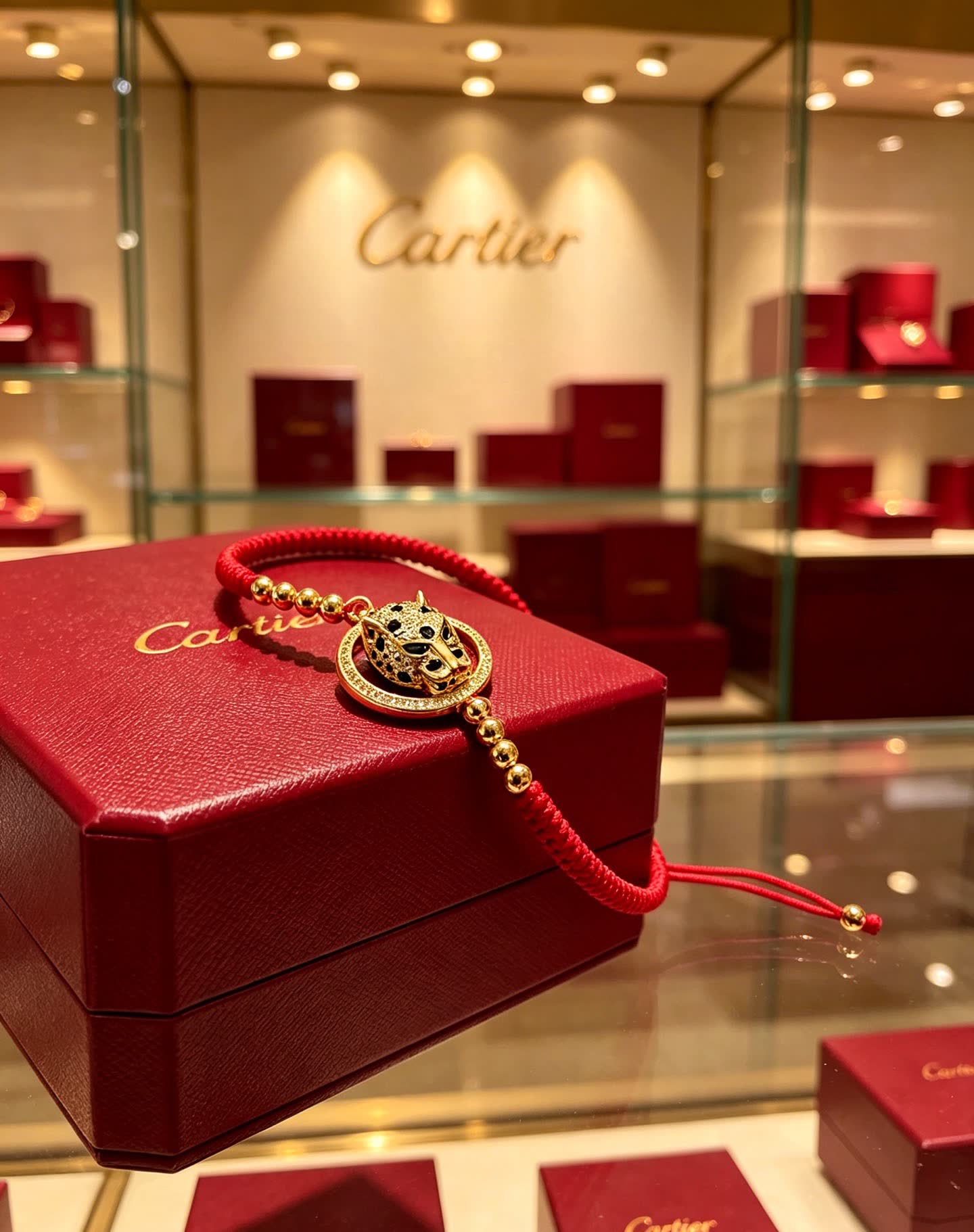 Cartier Panthere de Cartier Charm Bracelet