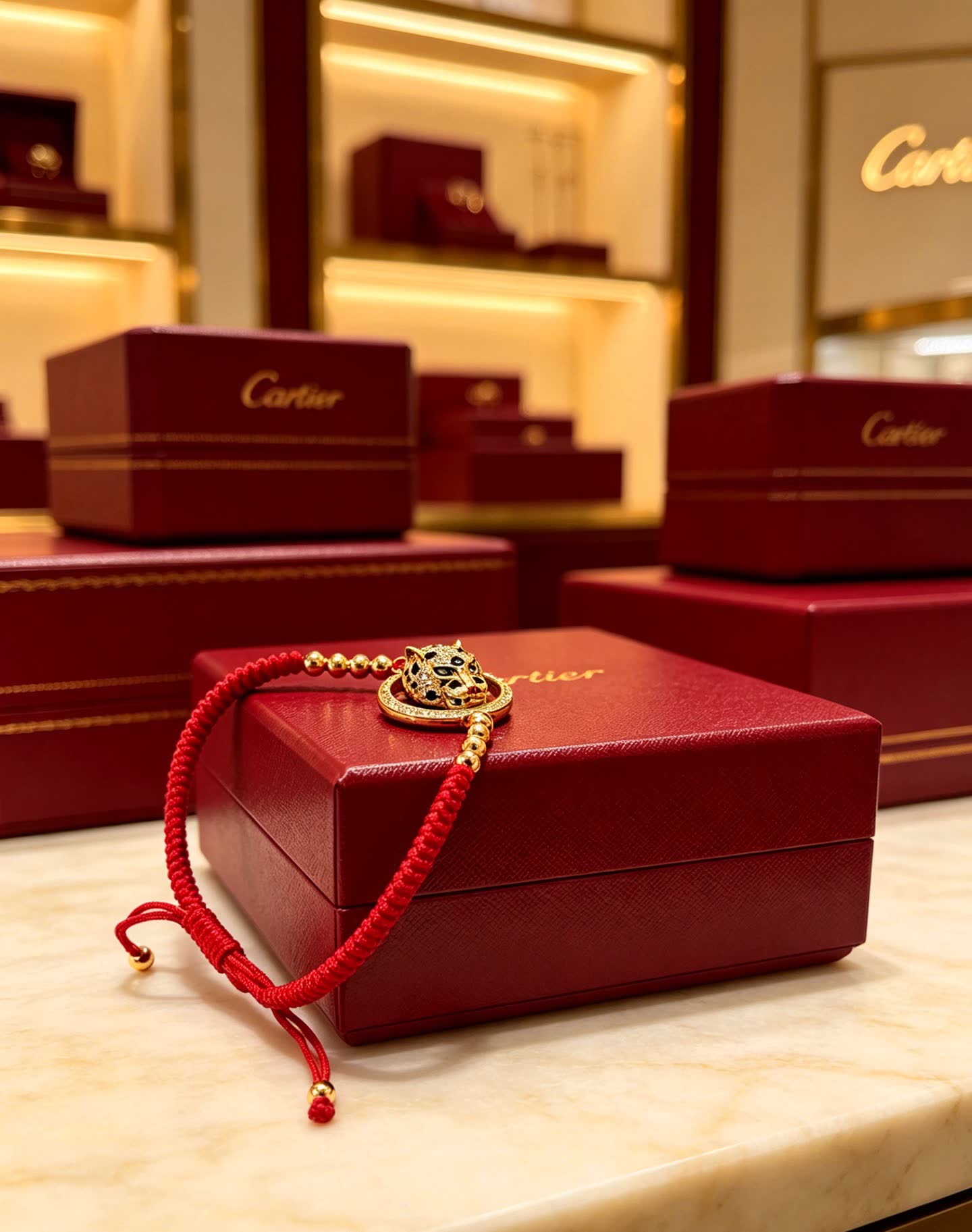 Cartier Panthere de Cartier Charm Bracelet