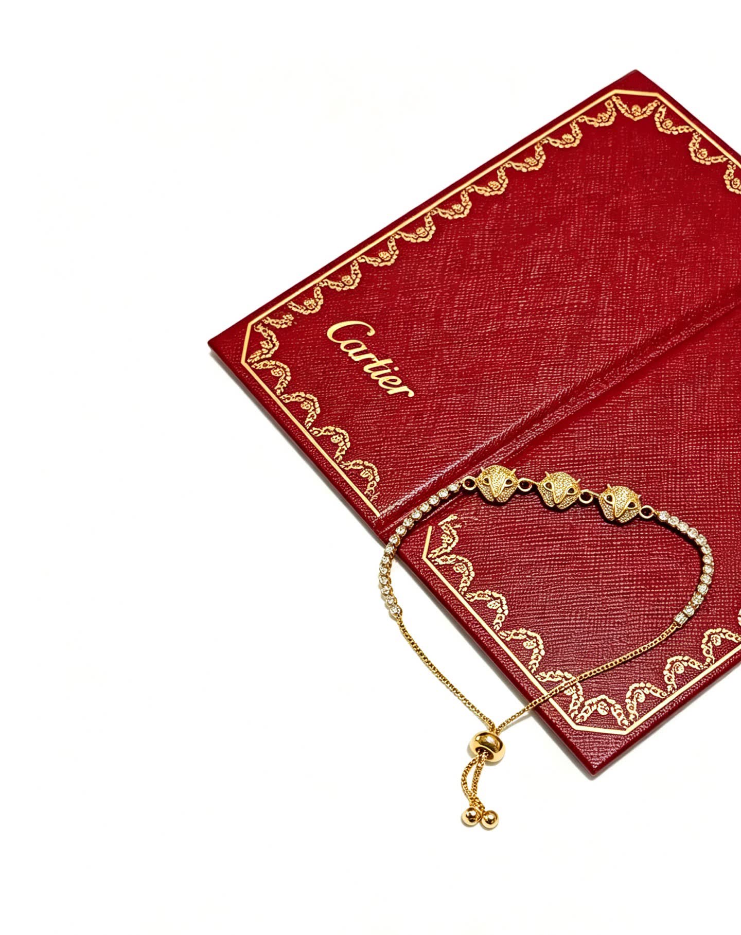 Cartier Panthere de Cartier Diamond and Gold Bracelet