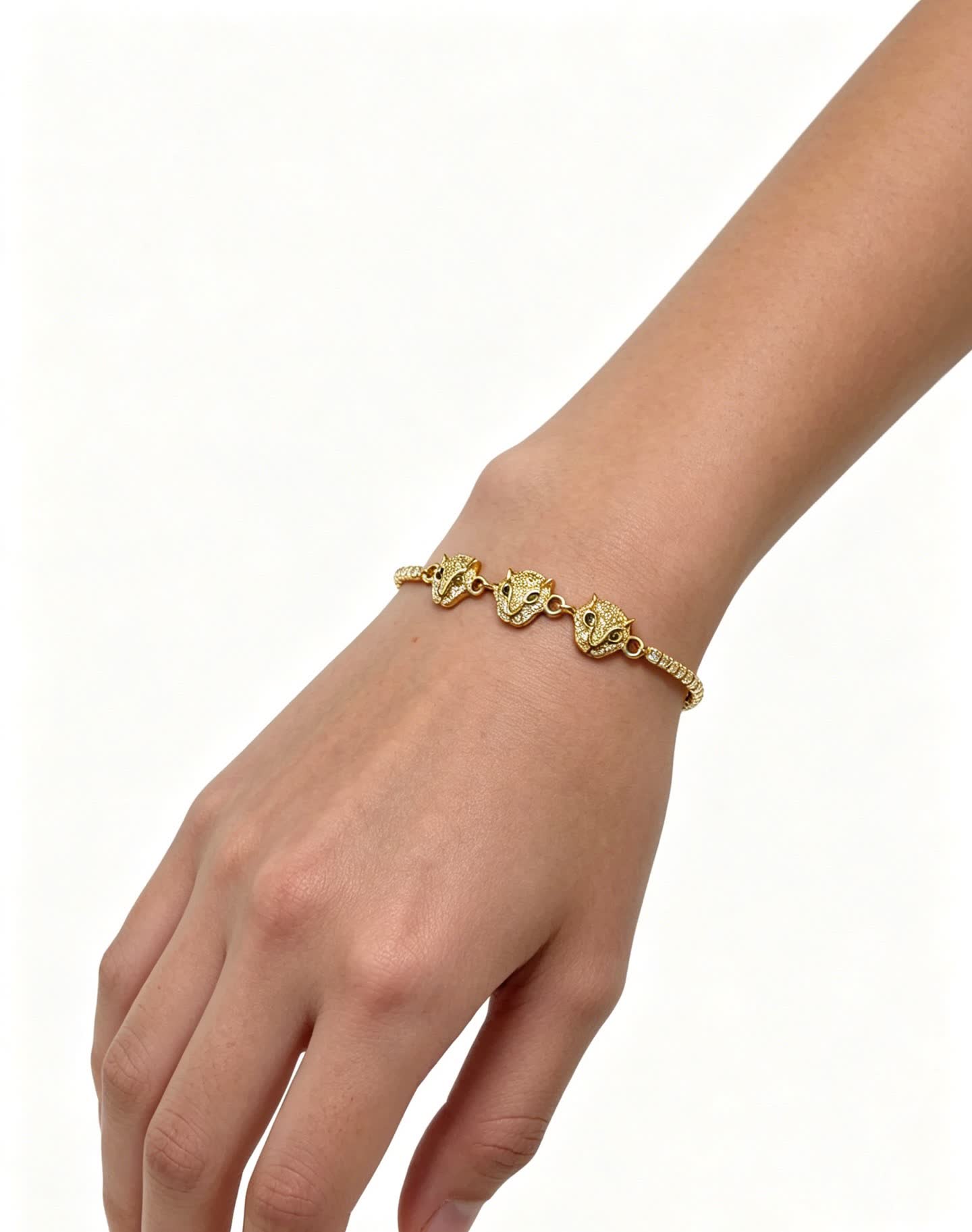 Cartier Panthere de Cartier Diamond and Gold Bracelet
