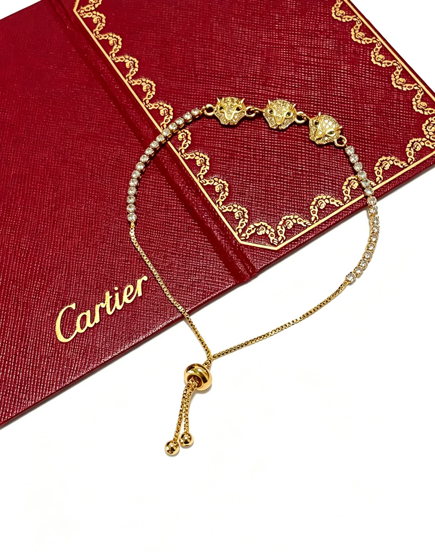 Cartier Panthere de Cartier Diamond and Gold Bracelet
