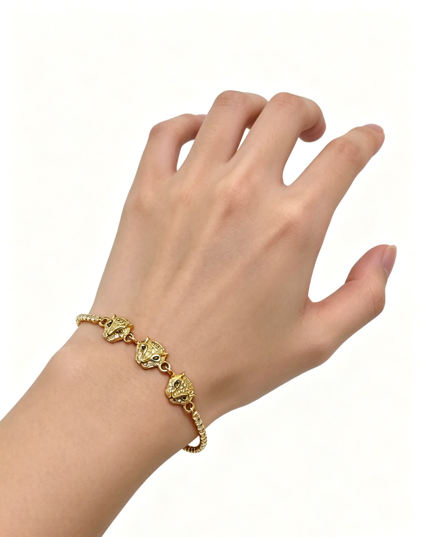 Cartier Panthere de Cartier Diamond and Gold Bracelet