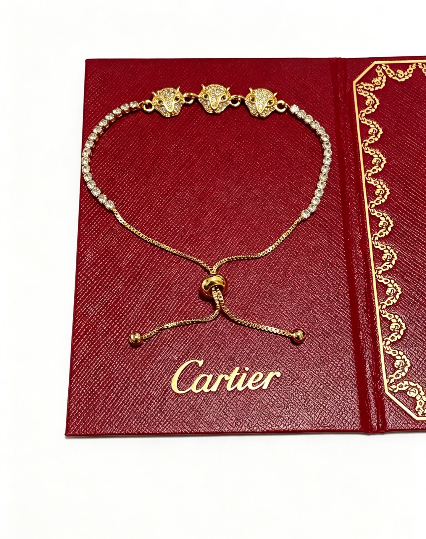 Cartier Panthere de Cartier Diamond and Gold Bracelet