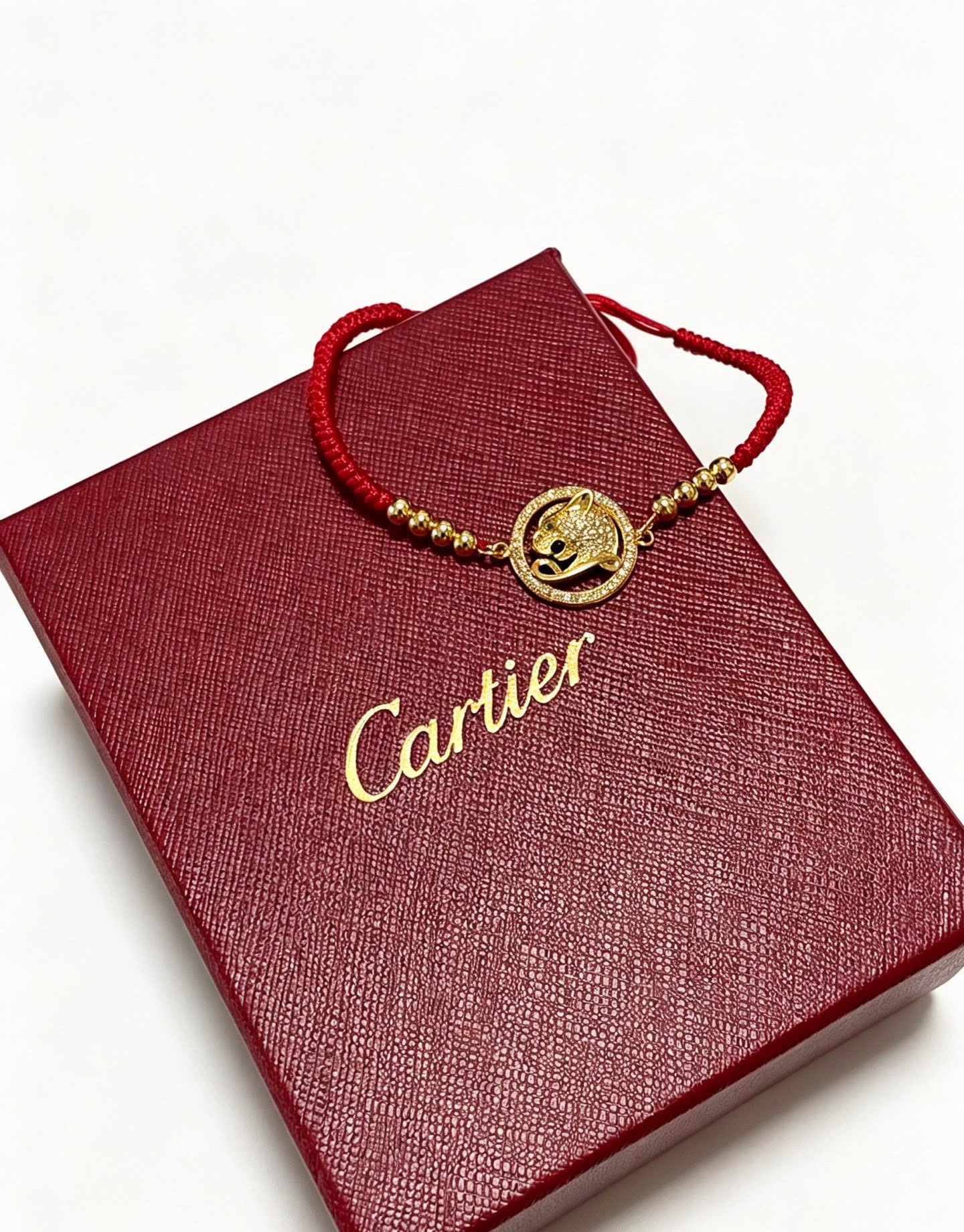 Cartier Panthere de Cartier Red String Bracelet