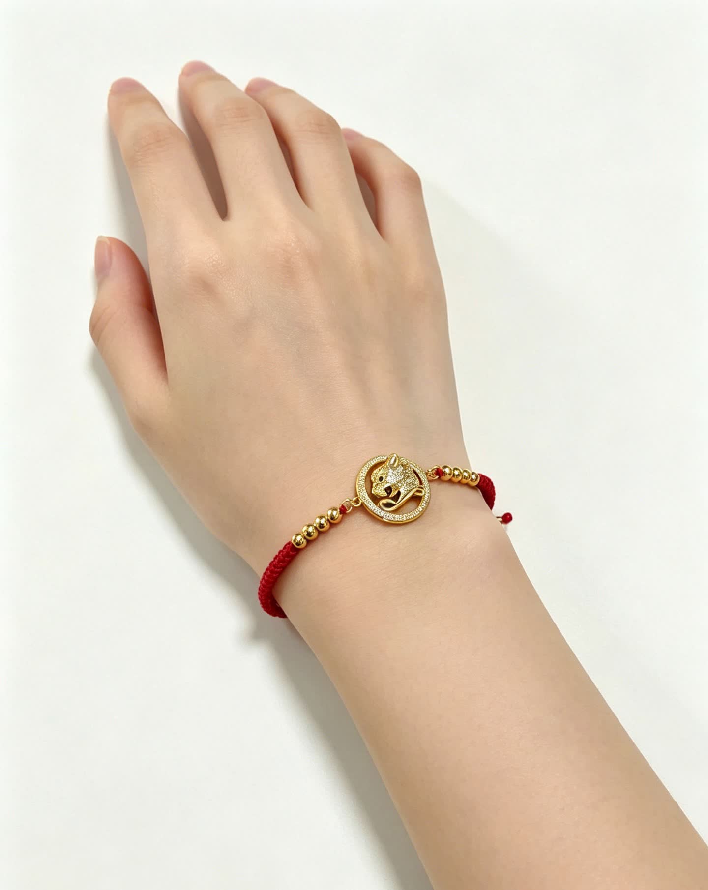 Cartier Panthere de Cartier Red String Bracelet