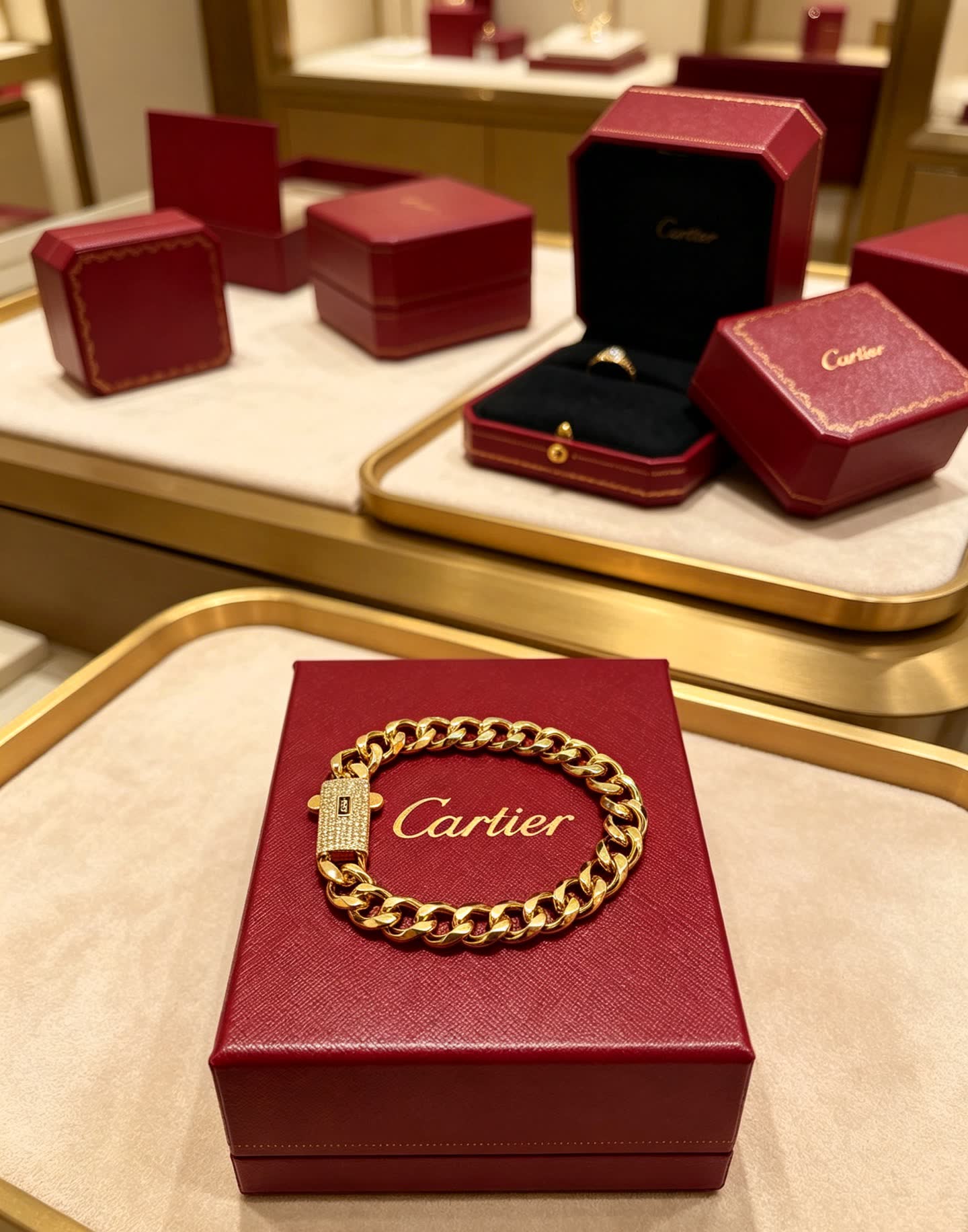 Cartier Gold Bracelet