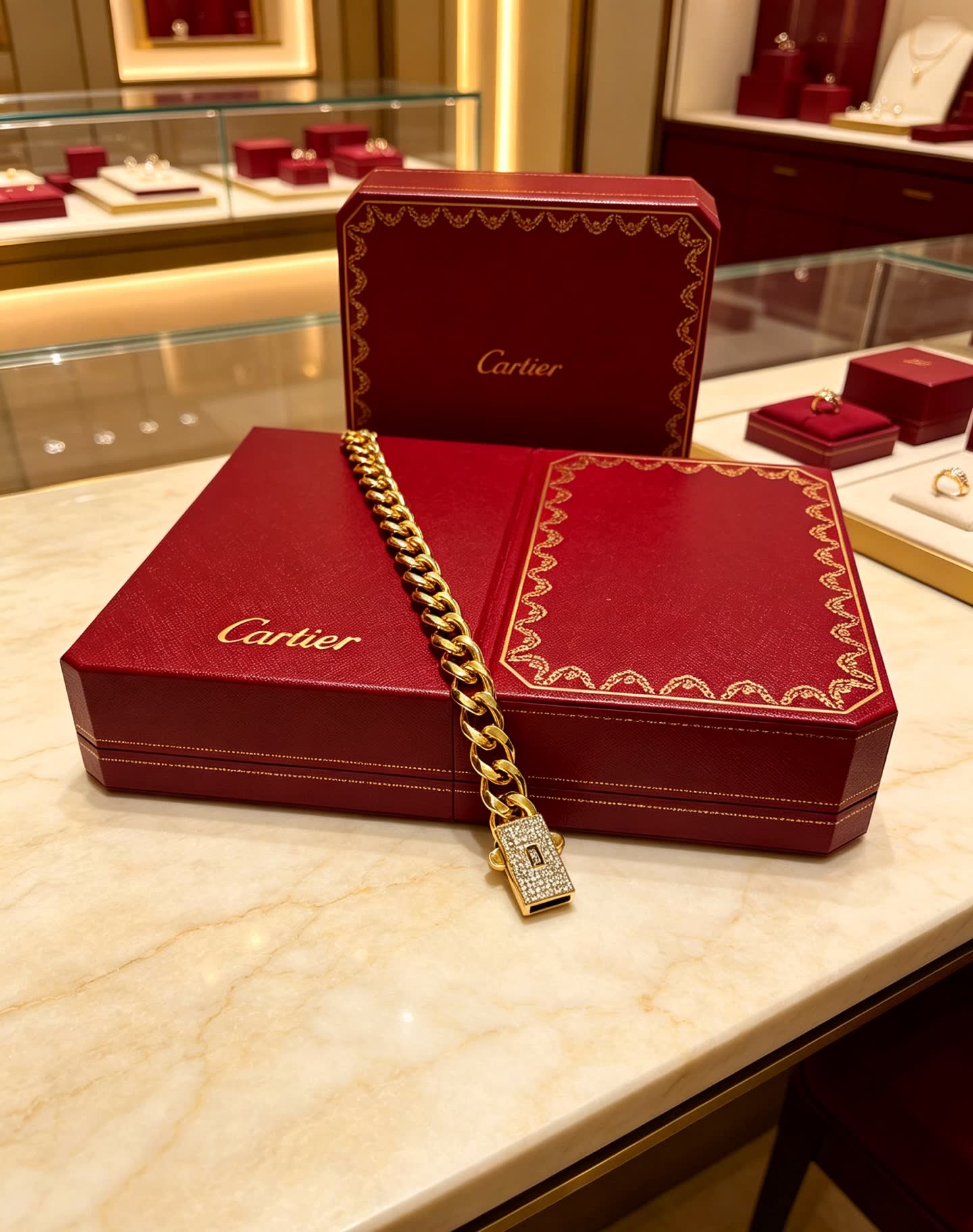 Cartier Gold Bracelet