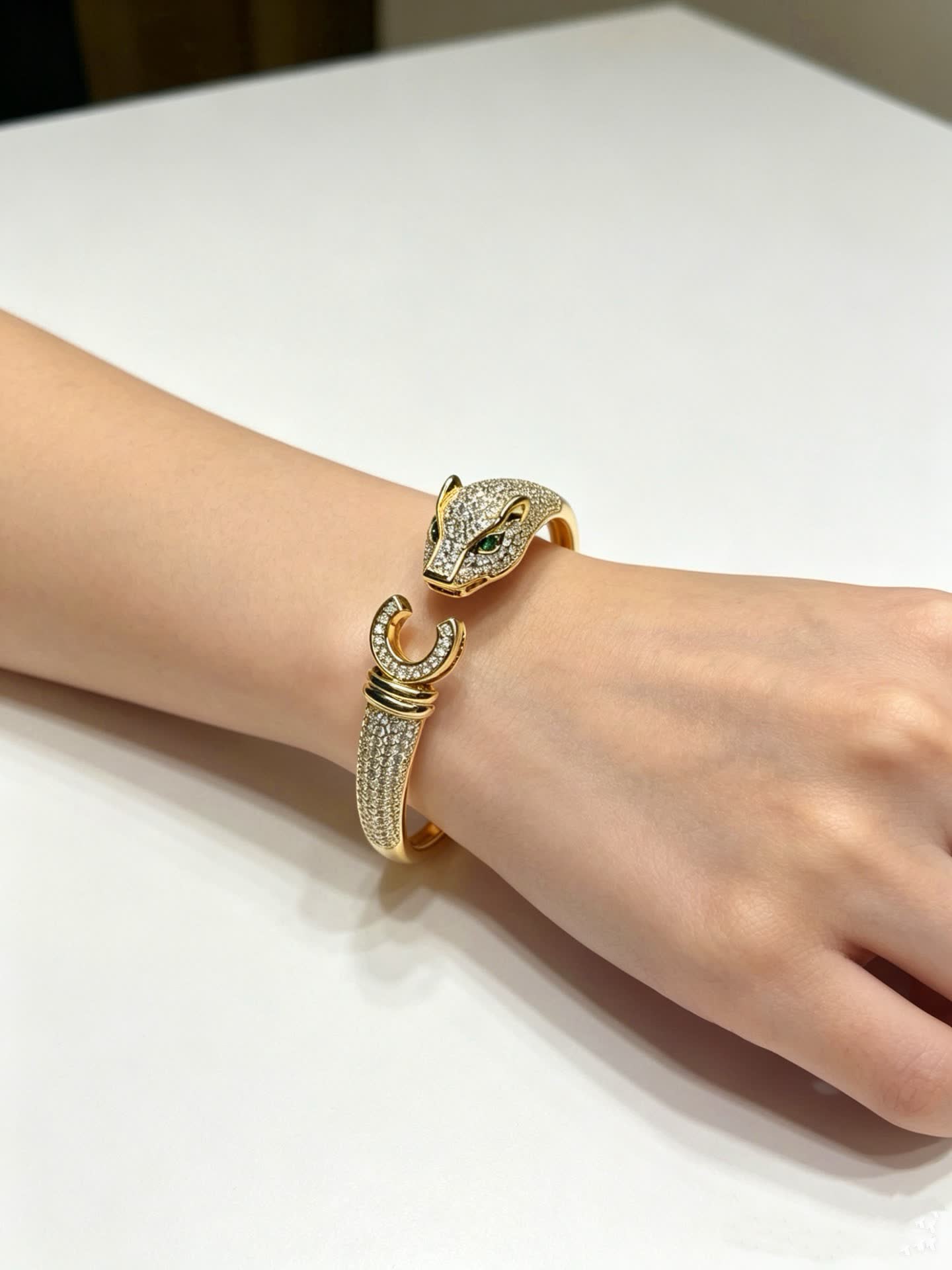 Cartier Panthere de Cartier Bangle Bracelet