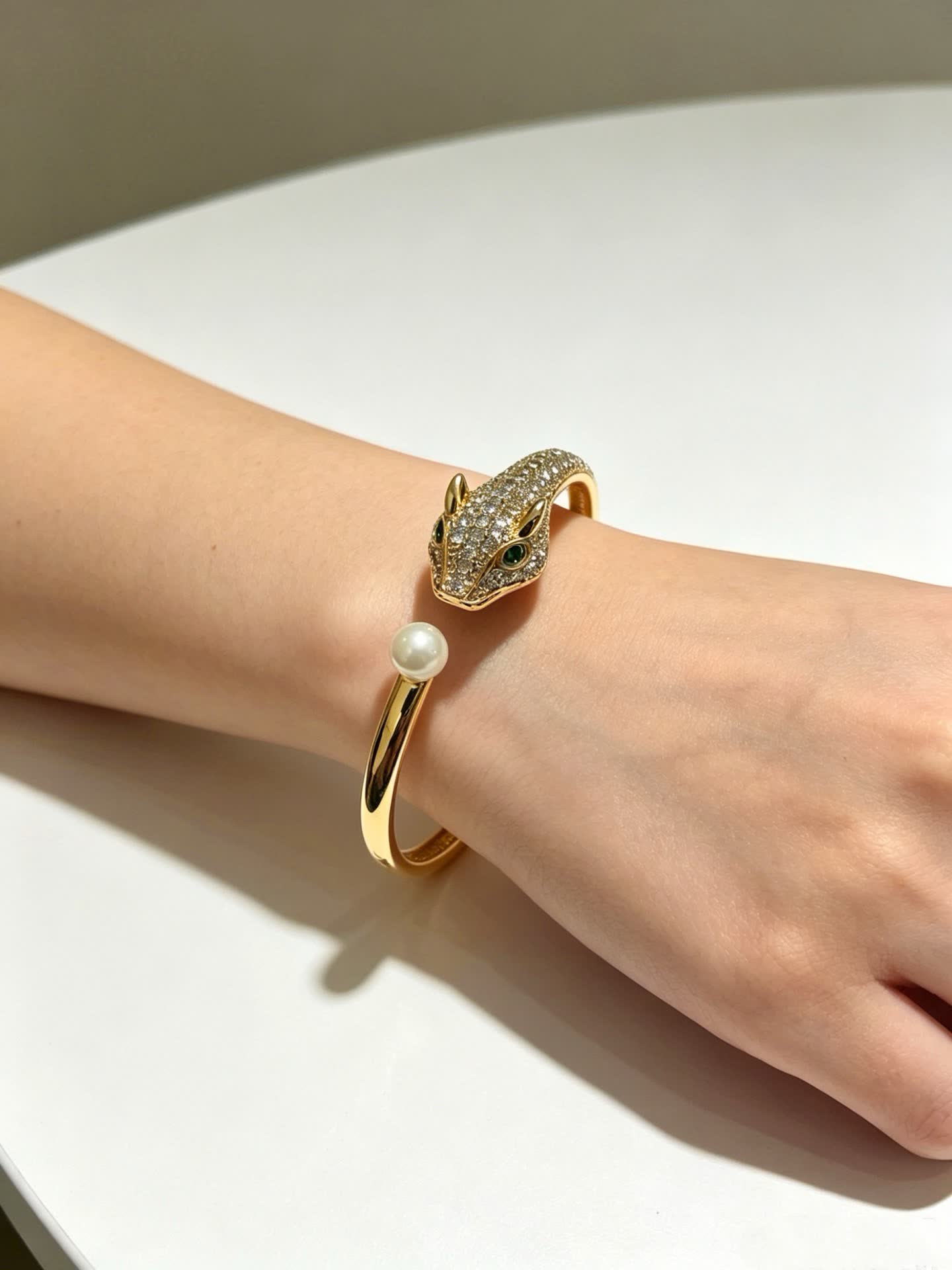 Cartier Panthere de Cartier Bangle Bracelet
