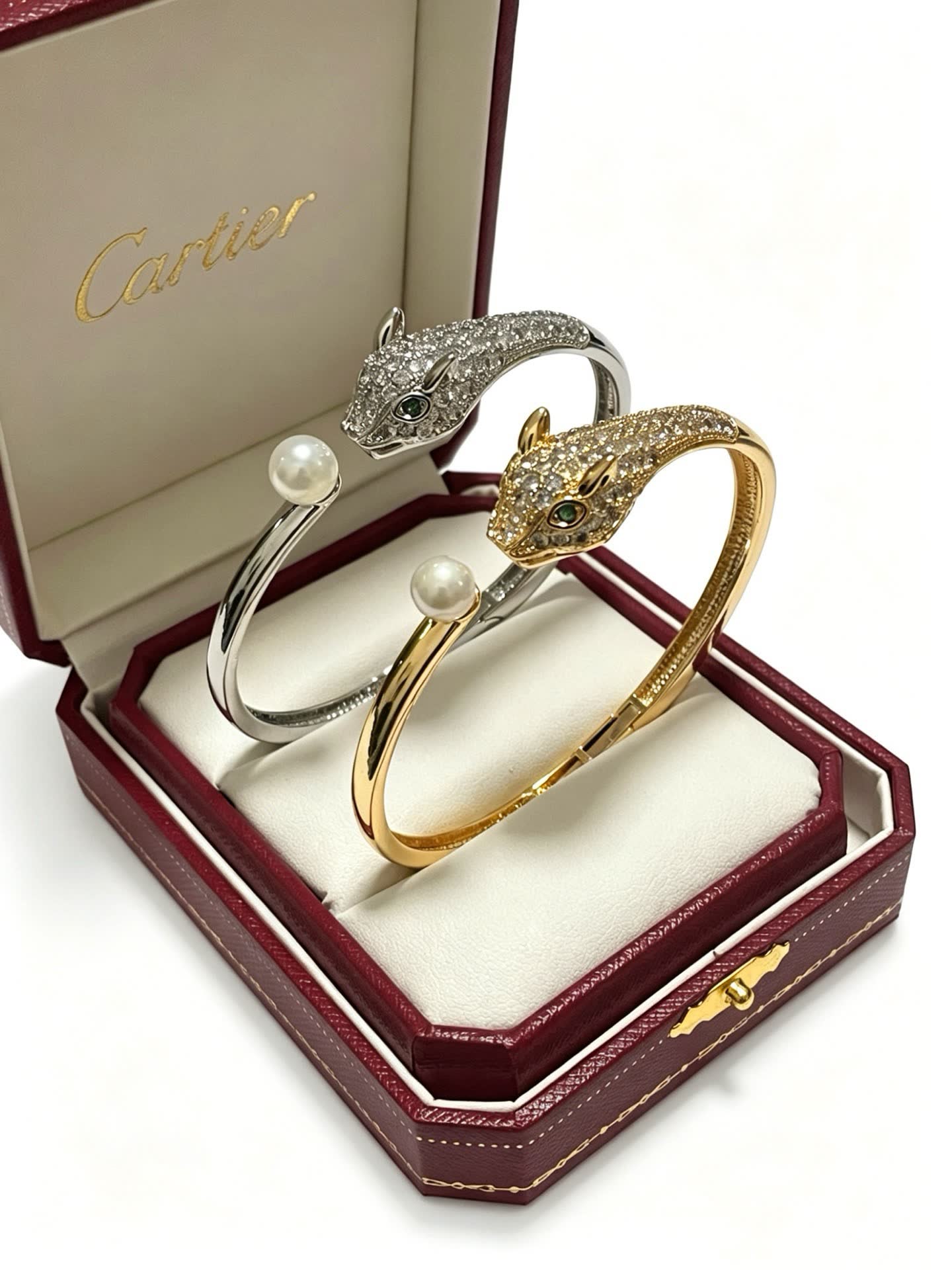 Cartier Panthere de Cartier Bangle Bracelet