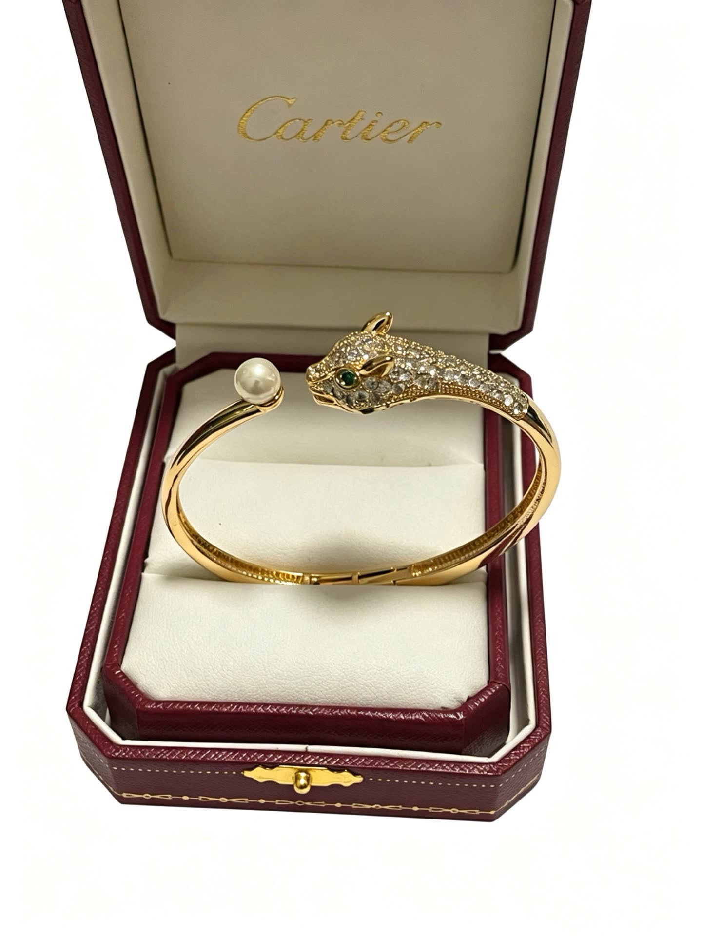 Cartier Panthere de Cartier Bangle Bracelet