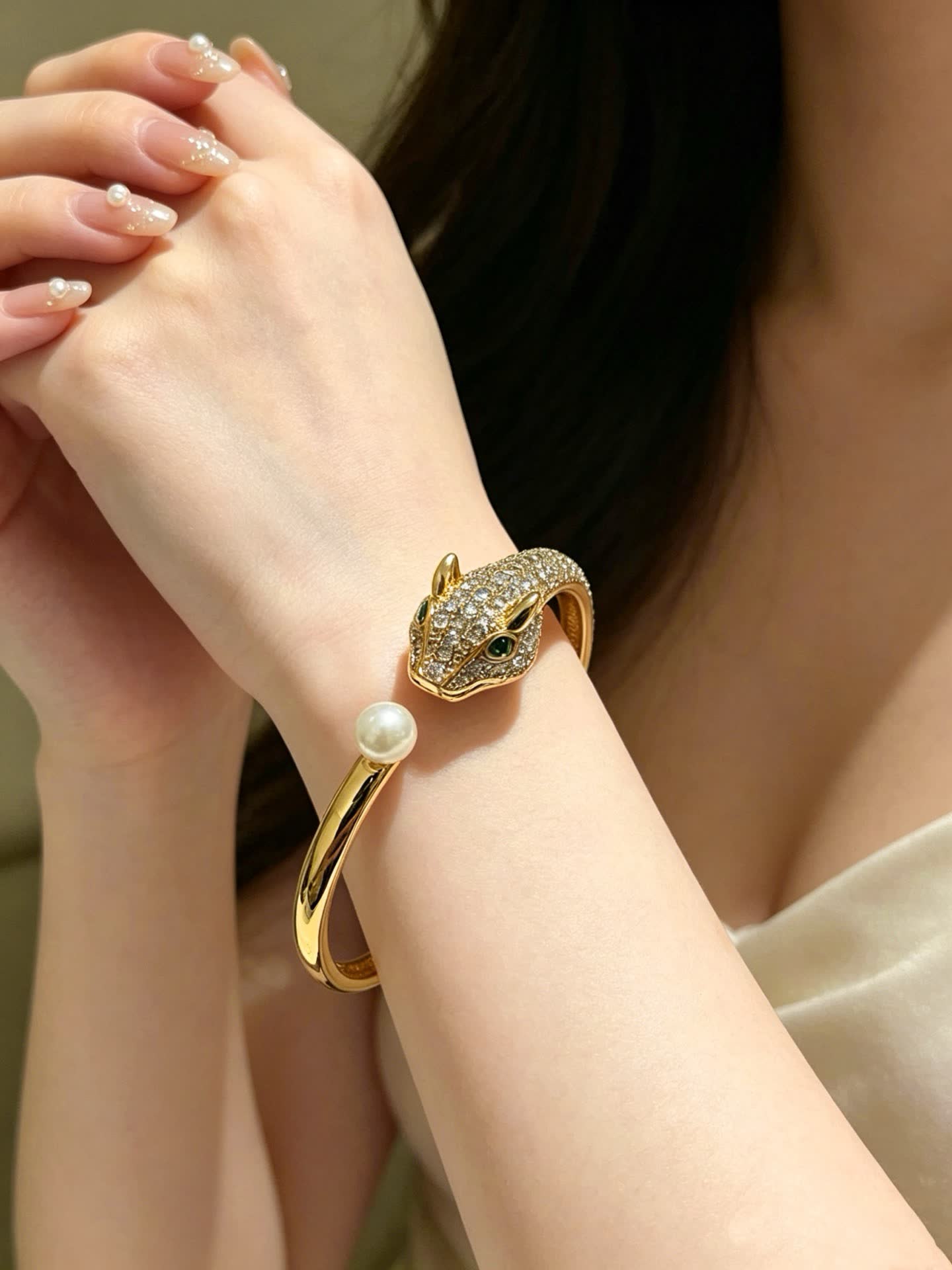 Cartier Panthere de Cartier Bangle Bracelet